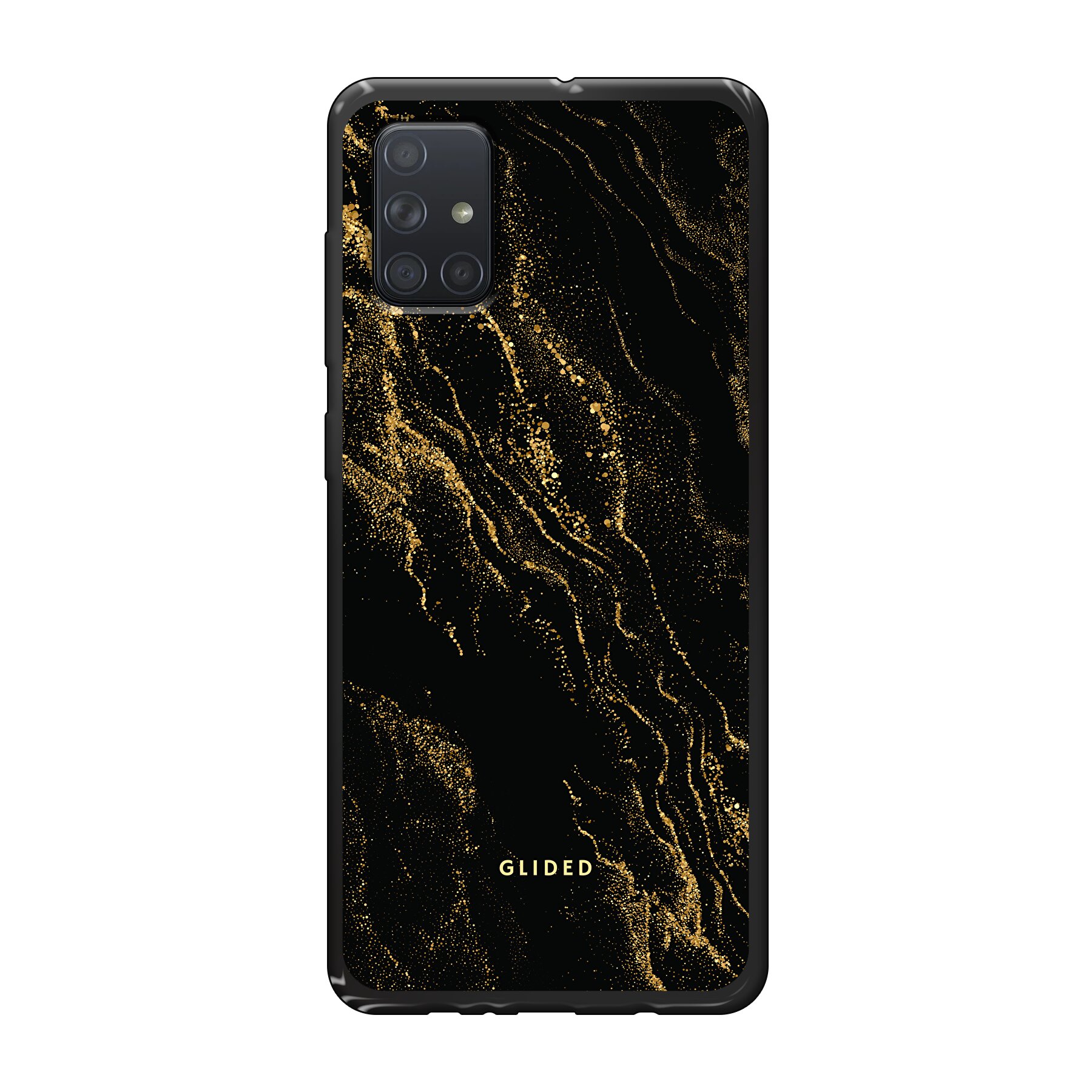 Black Marble - Samsung Galaxy A71 Handyhülle - Soft case