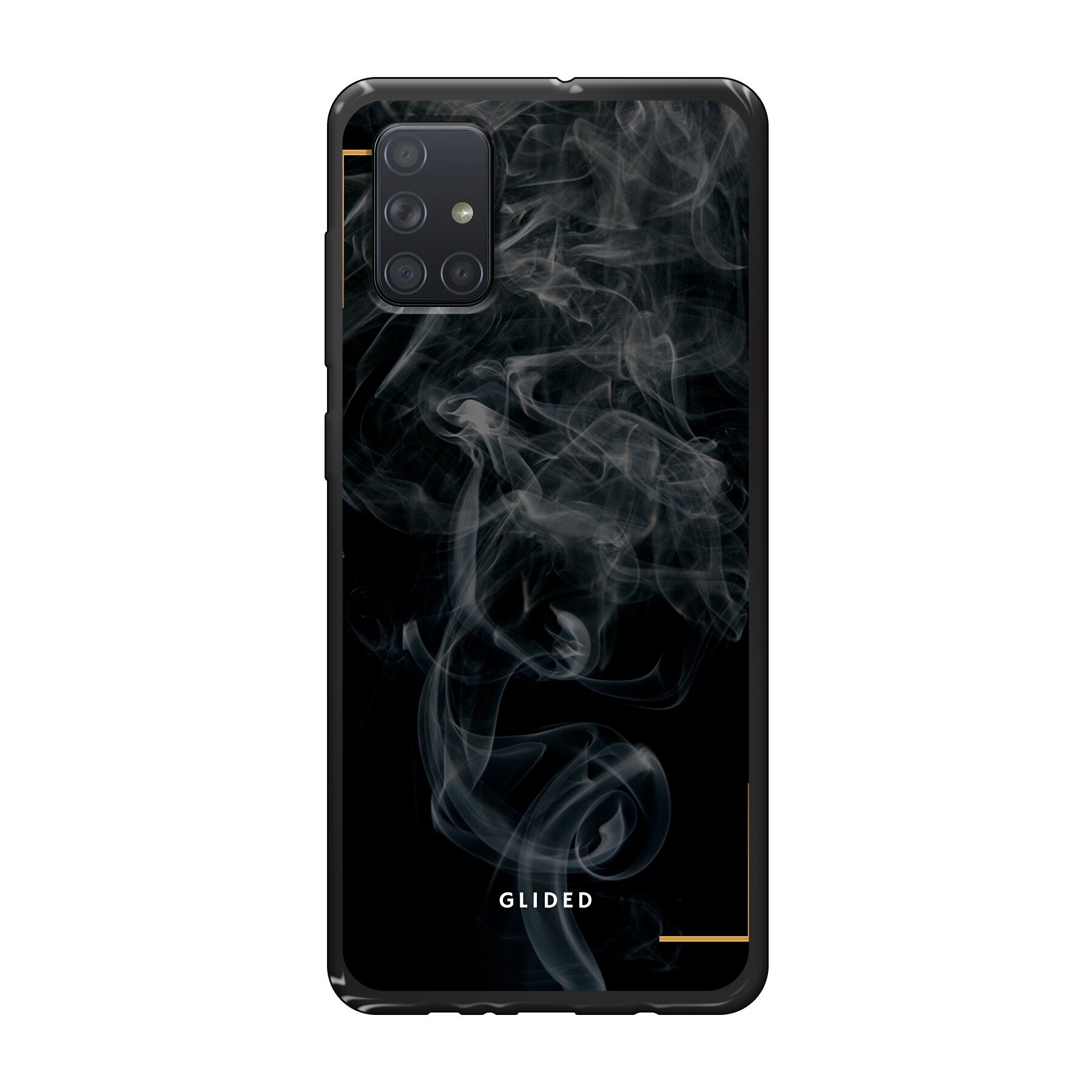 Black Mystery - Samsung Galaxy A71 Handyhülle - Soft case