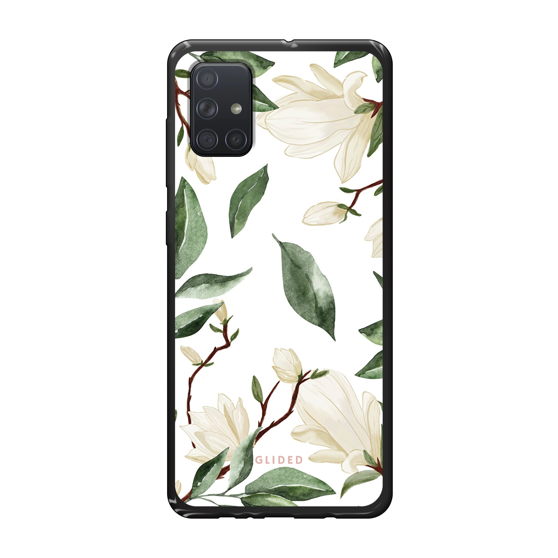 White Elegance - Samsung Galaxy A71 Handyhülle - Soft case