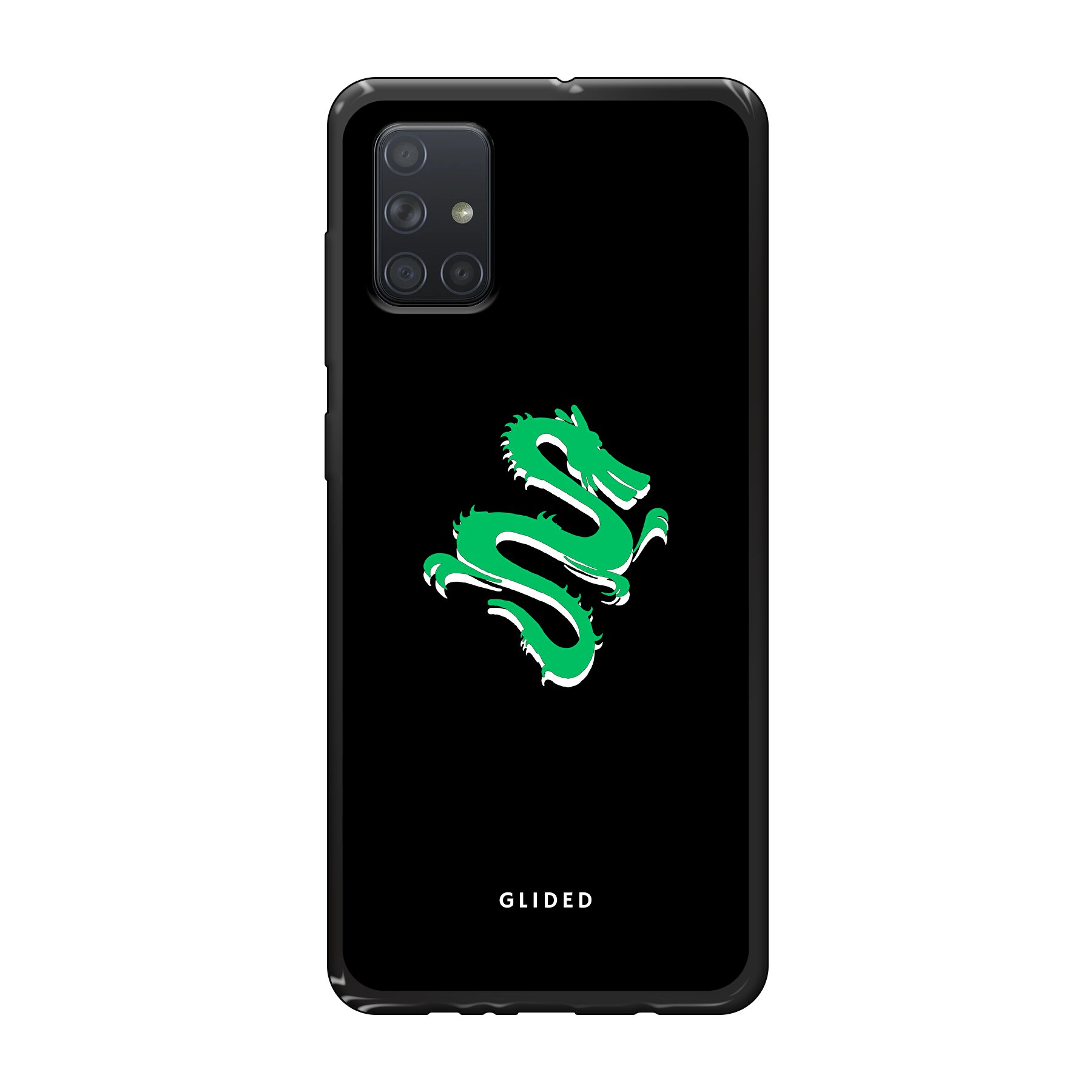 Emerald Dragon - Samsung Galaxy A71 Handyhülle - Soft case