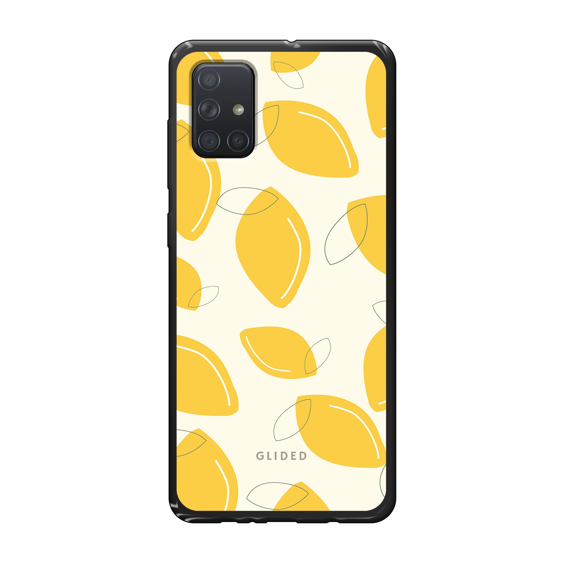 Abstract Lemon - Samsung Galaxy A71 Handyhülle - Tough case
