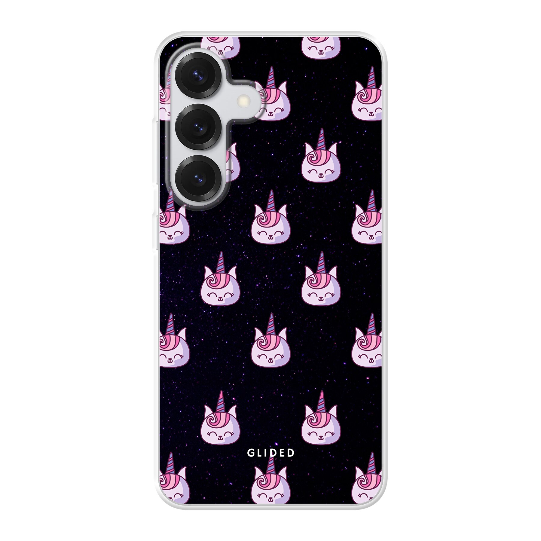 Unicorn Meow - Samsung Galaxy S25 Handyhülle - Tough case