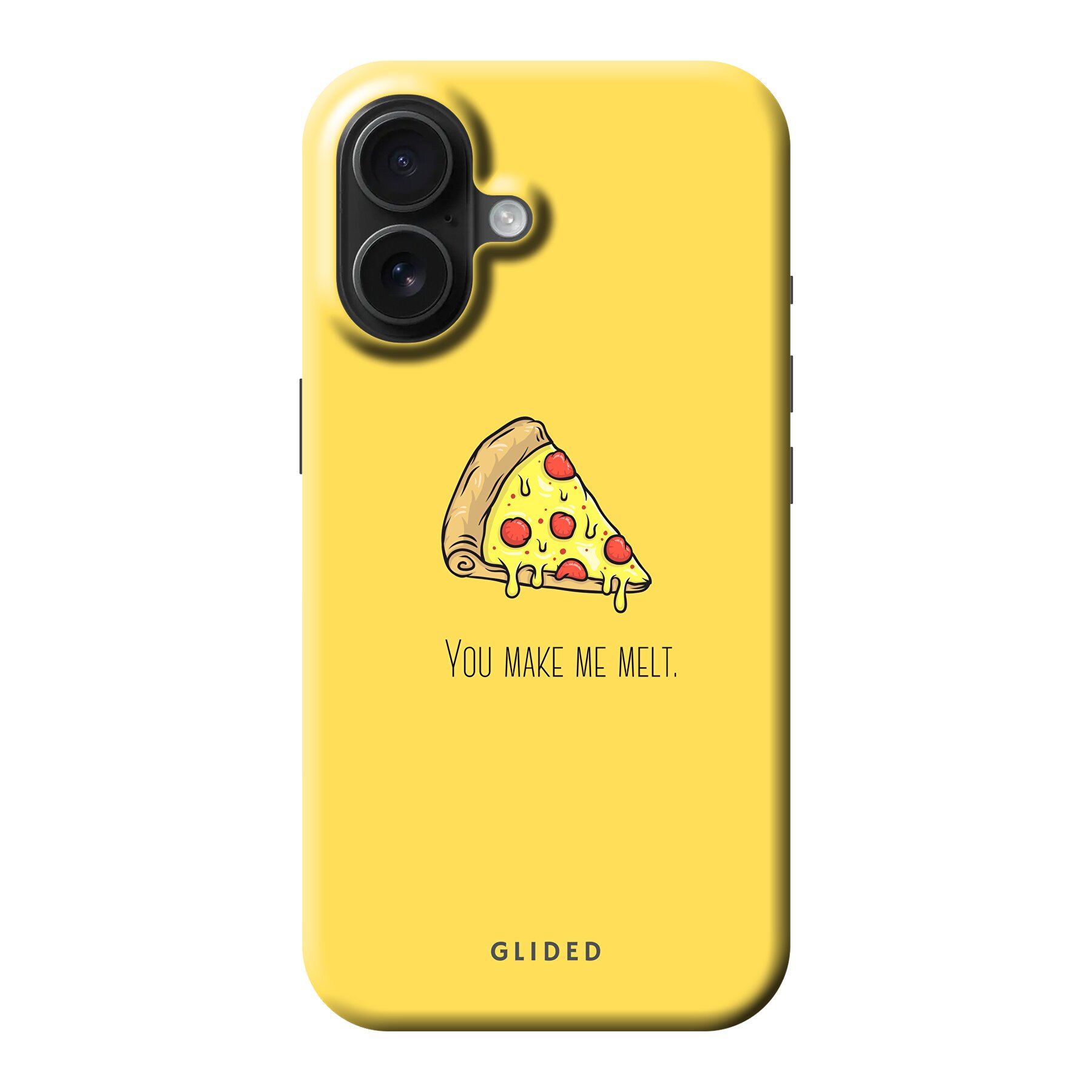 Flirty Pizza - iPhone 16 Handyhülle - Tough case