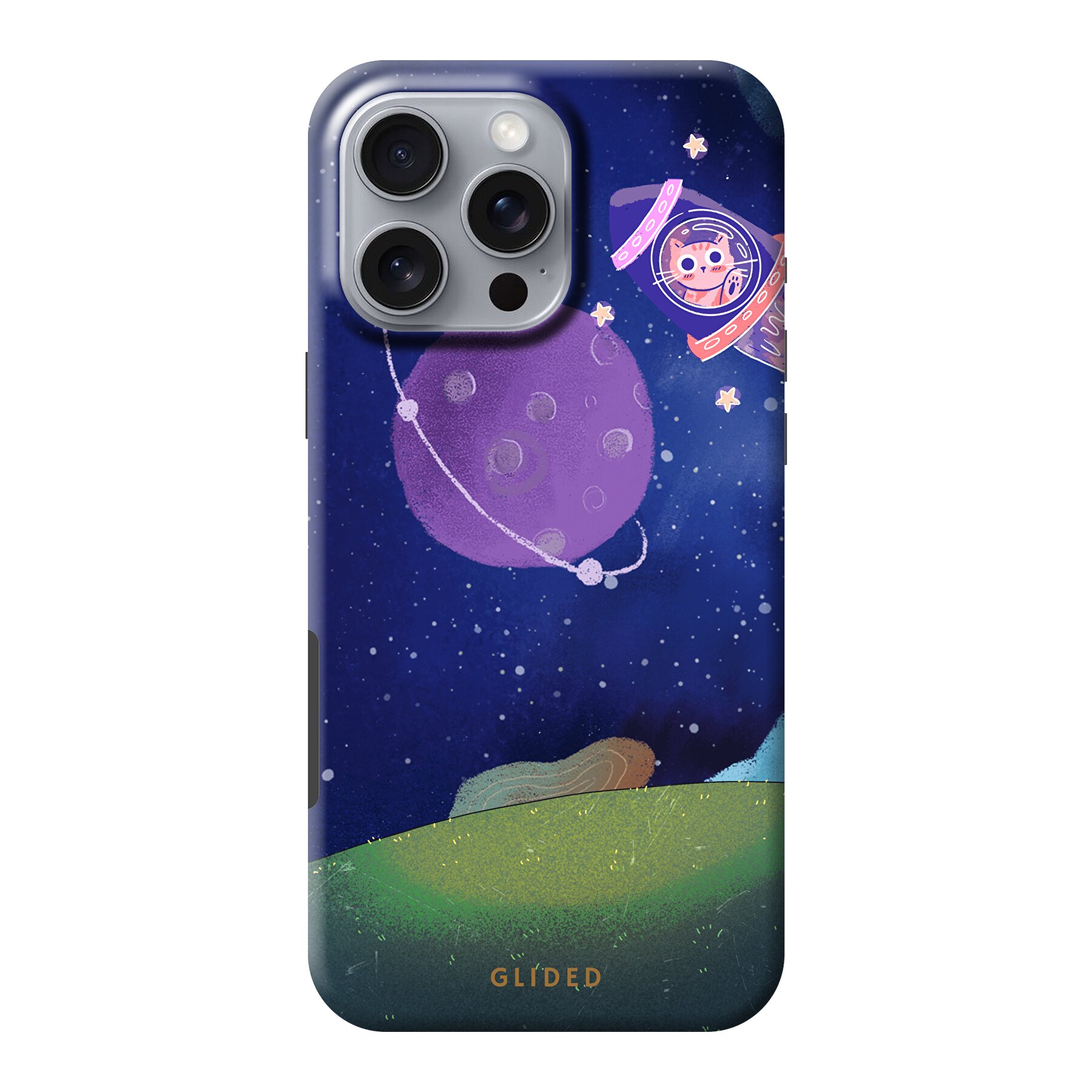 Galaxy Cat - iPhone 16 Pro Max Handyhülle - MagSafe Tough case
