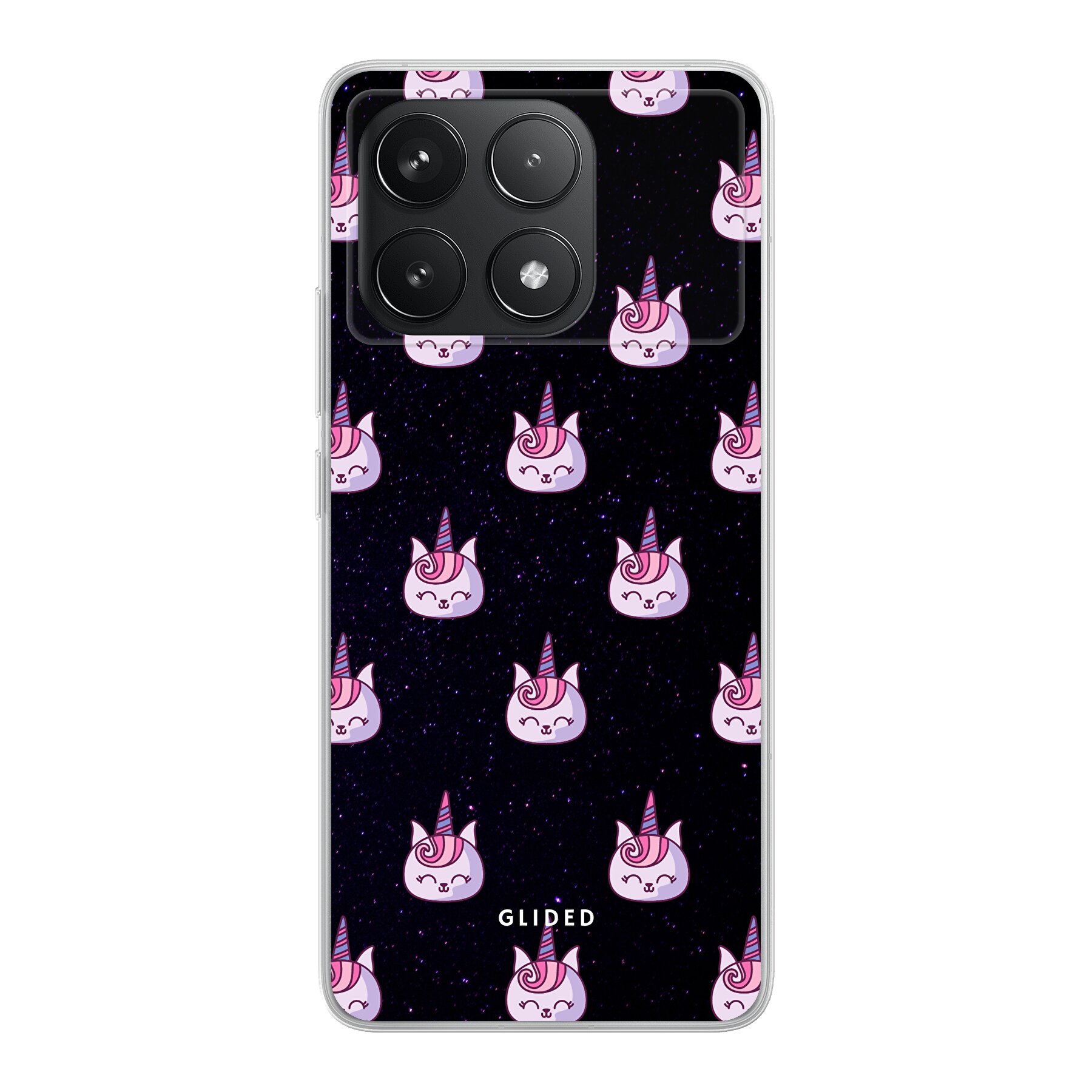 Unicorn Meow - Xiaomi Poco F6 Pro Handyhülle - Soft case