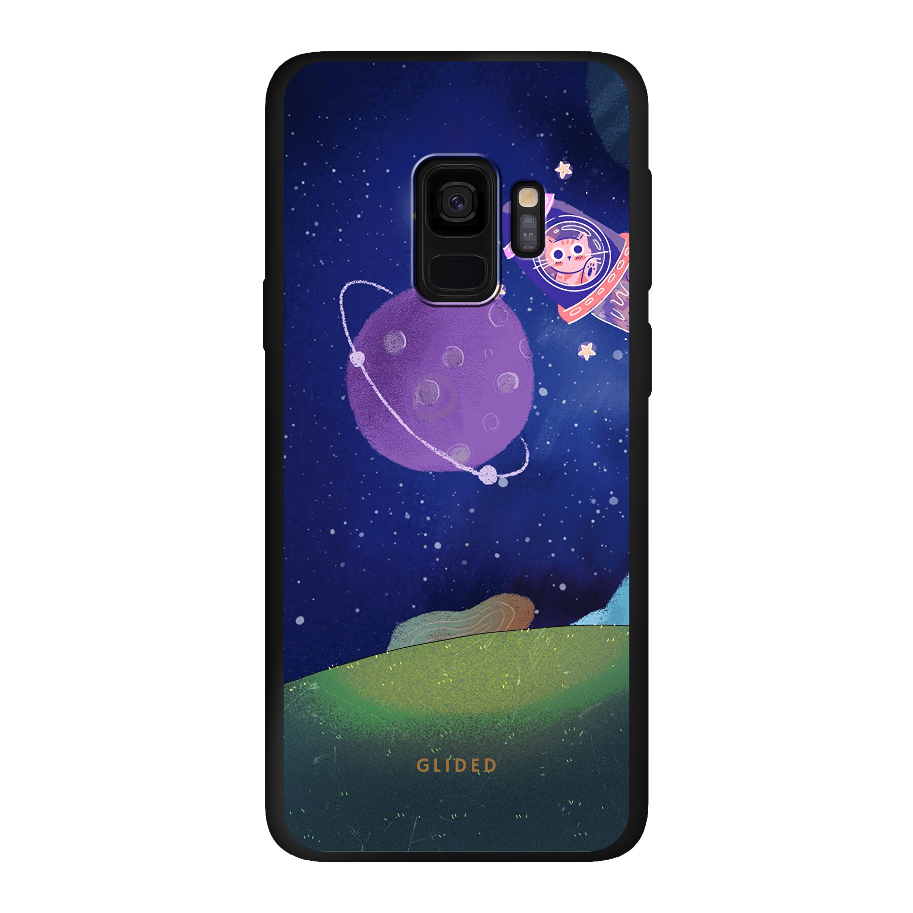 Galaxy Cat - Samsung Galaxy S9 Handyhülle - Soft case