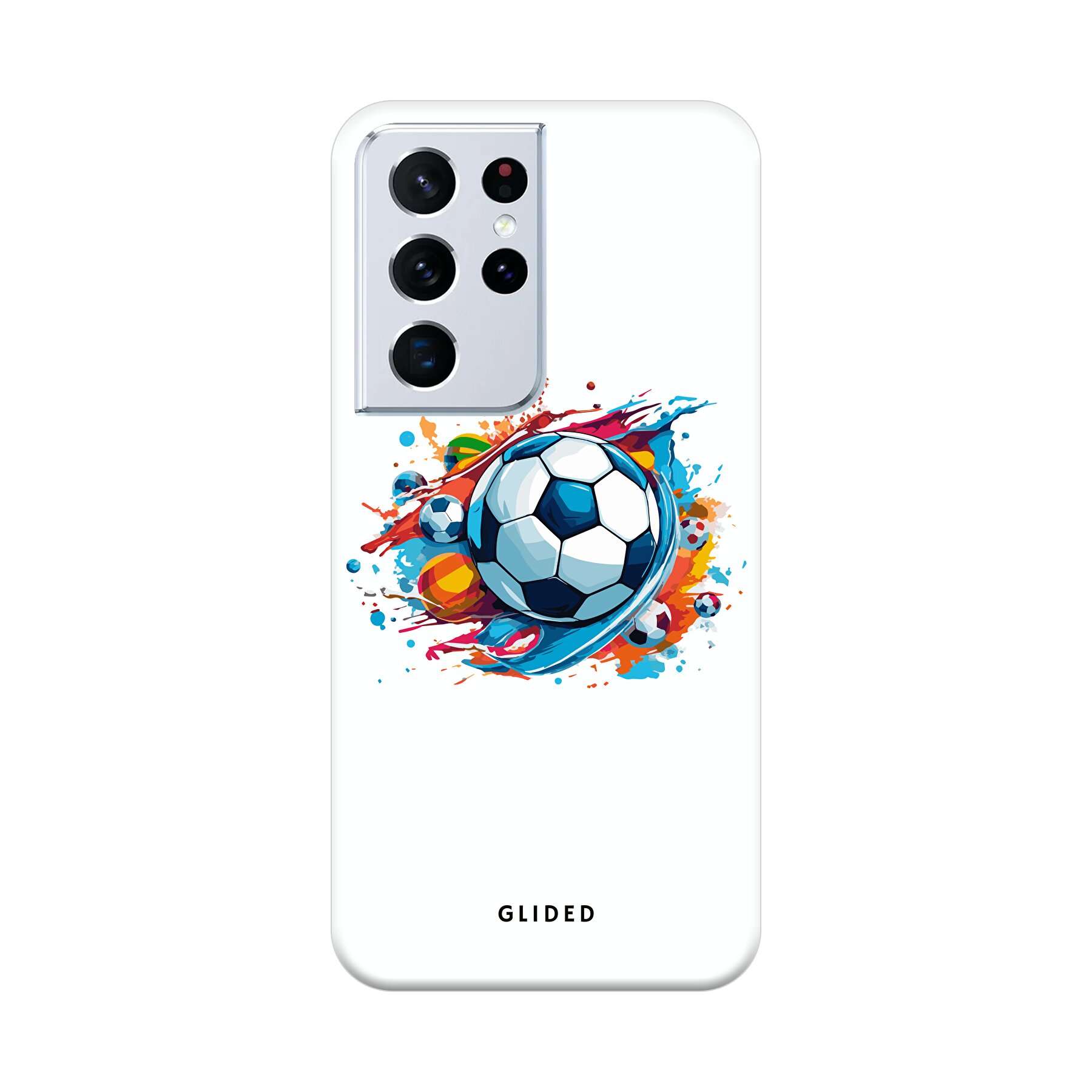 Football Passion - Samsung Galaxy S21 Ultra 5G Handyhülle - Biologisch Abbaubar