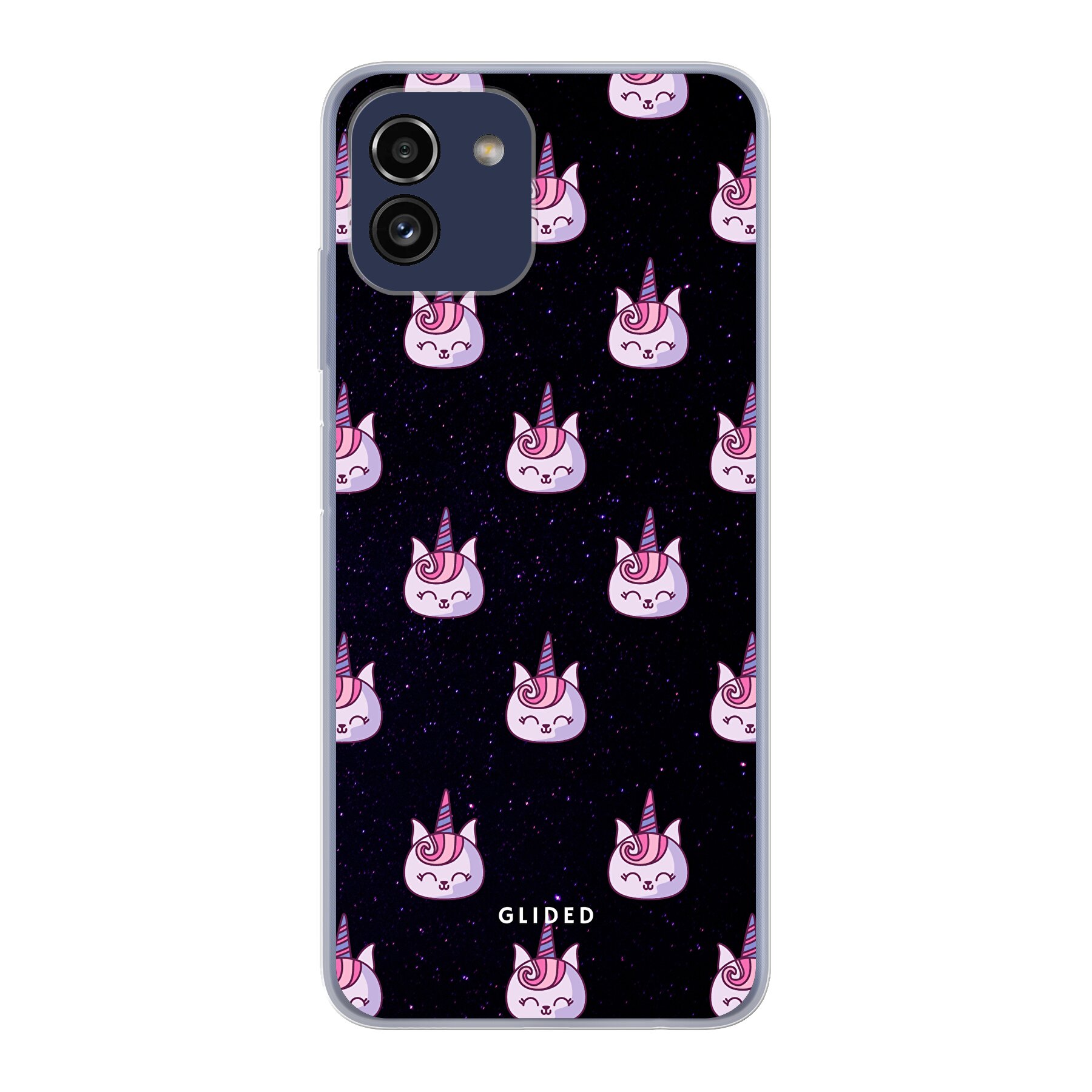 Unicorn Meow - Samsung Galaxy A03 Handyhülle - Soft case