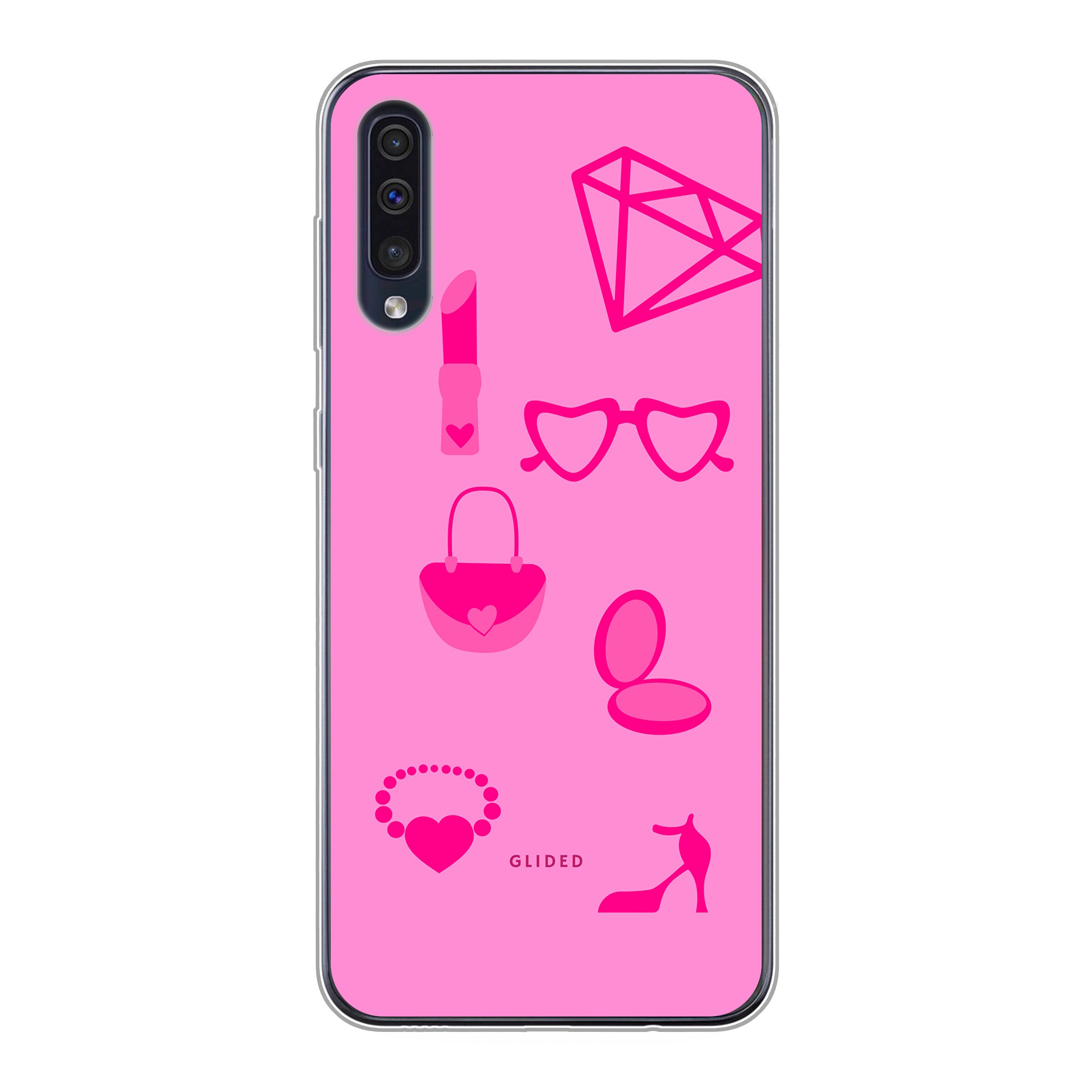 Glamor - Samsung Galaxy A50 Handyhülle - Soft case