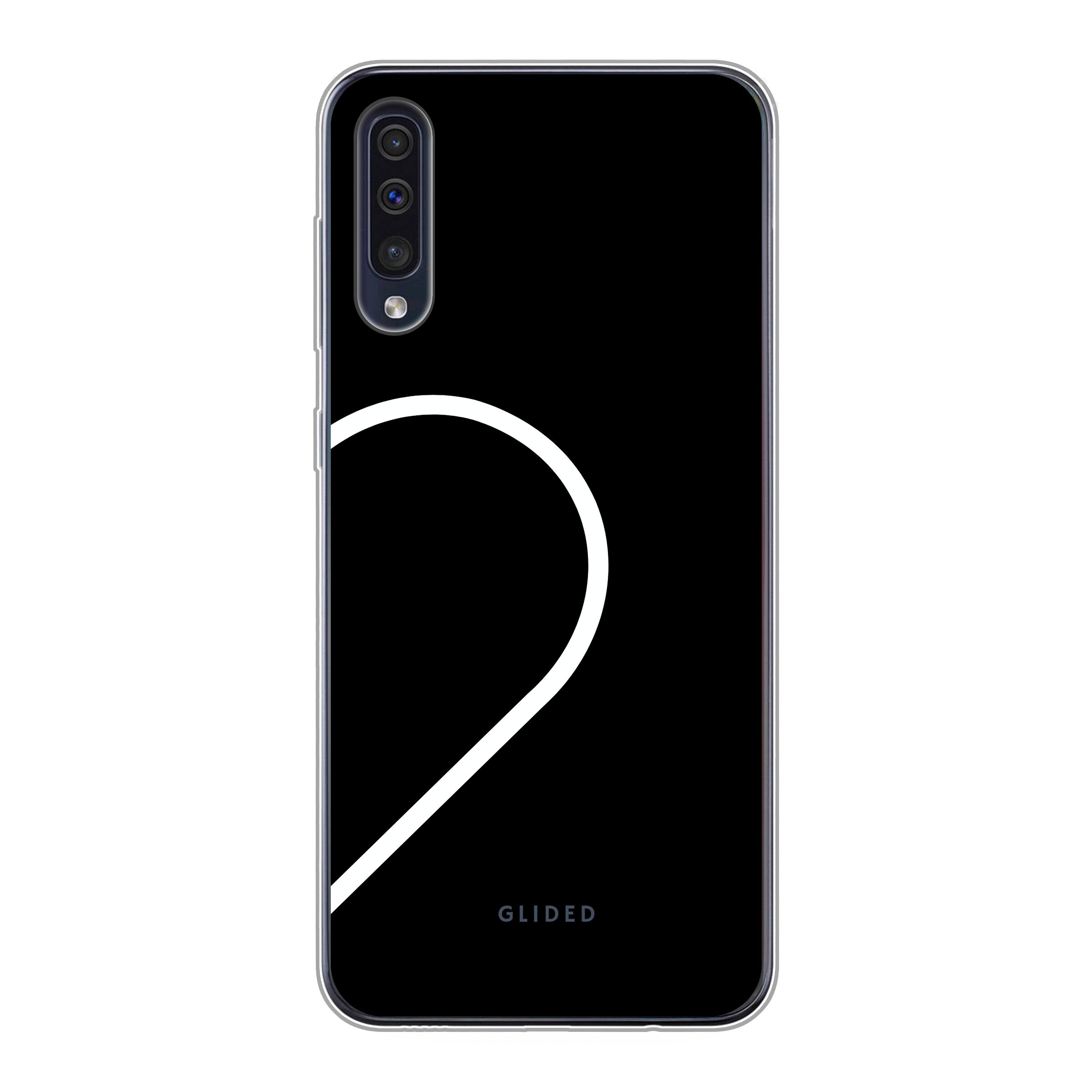 Harmony Black - Samsung Galaxy A50 Handyhülle - Soft case