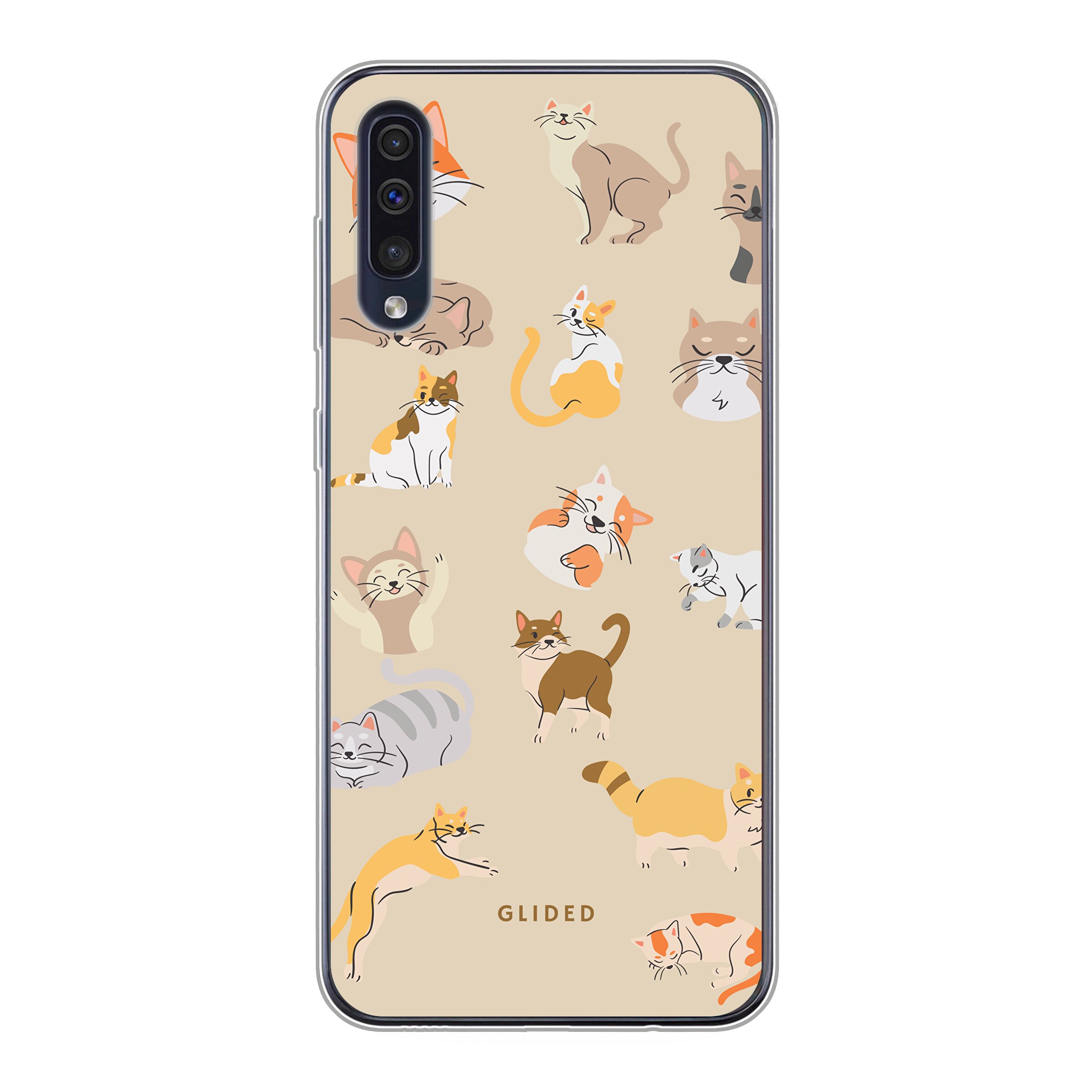 Meow - Samsung Galaxy A50 Handyhülle - Soft case