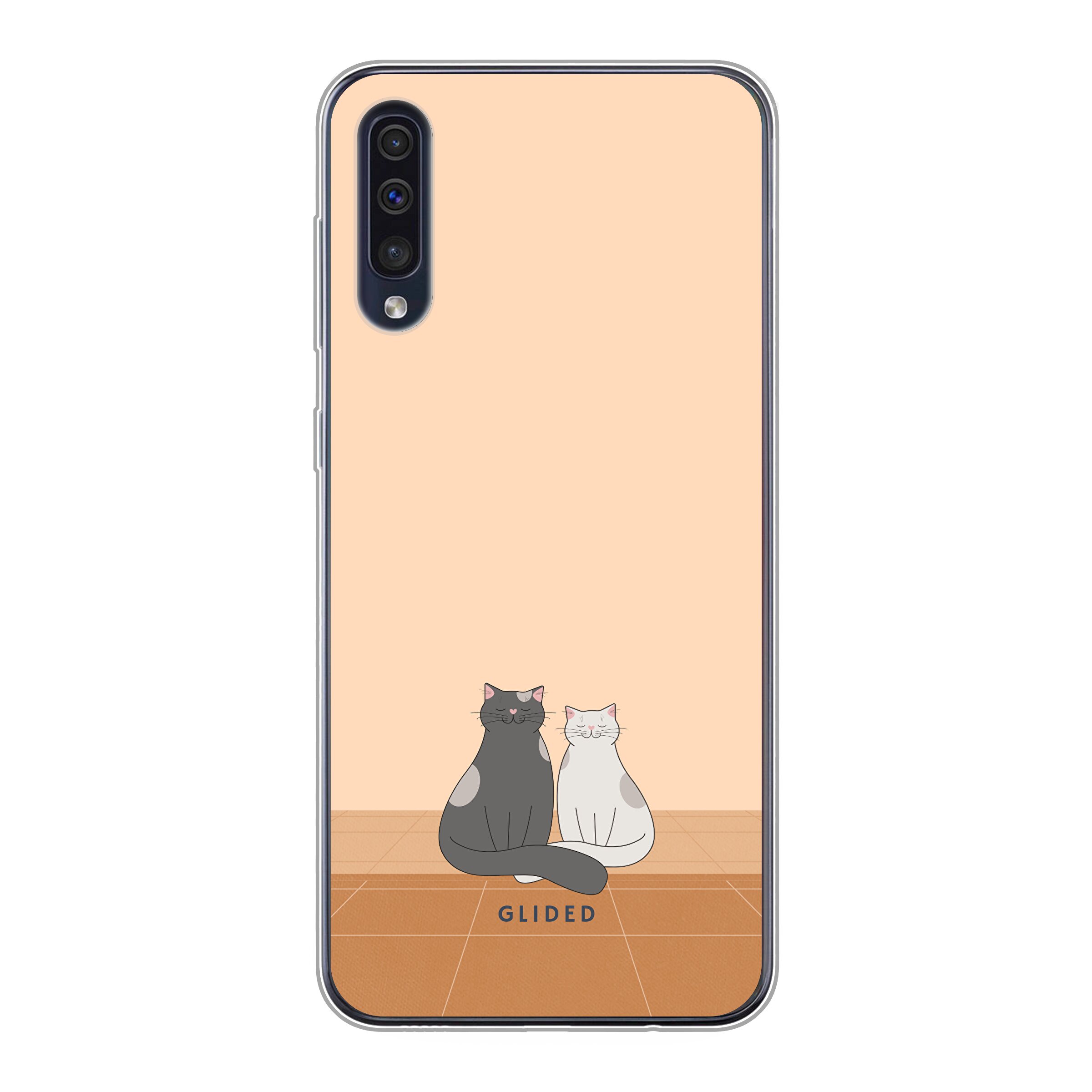 Catty Friends - Samsung Galaxy A50 Handyhülle - Soft case