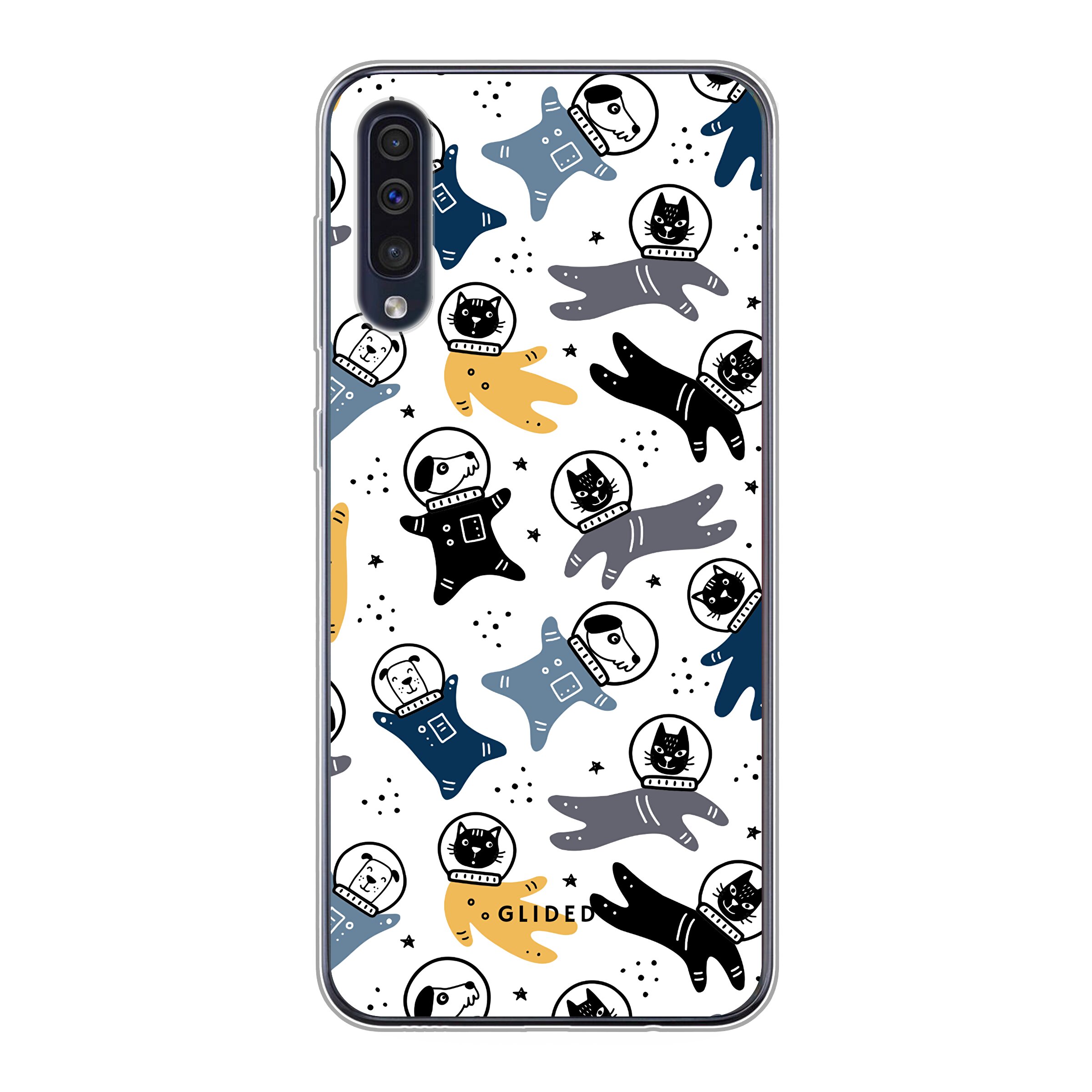 Paws Space - Samsung Galaxy A50 Handyhülle - Soft case