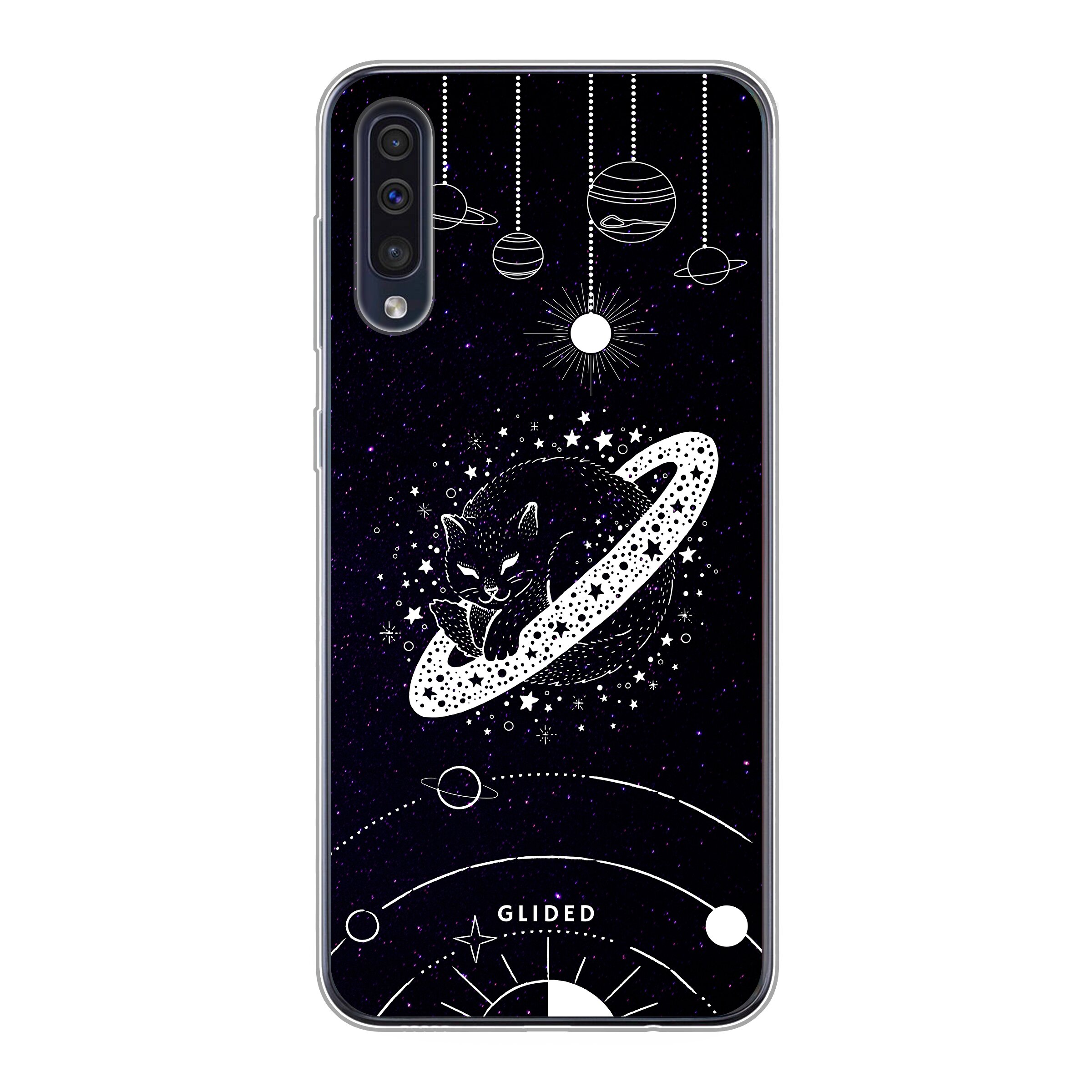 Astro Whiskers - Samsung Galaxy A50 Handyhülle - Soft case