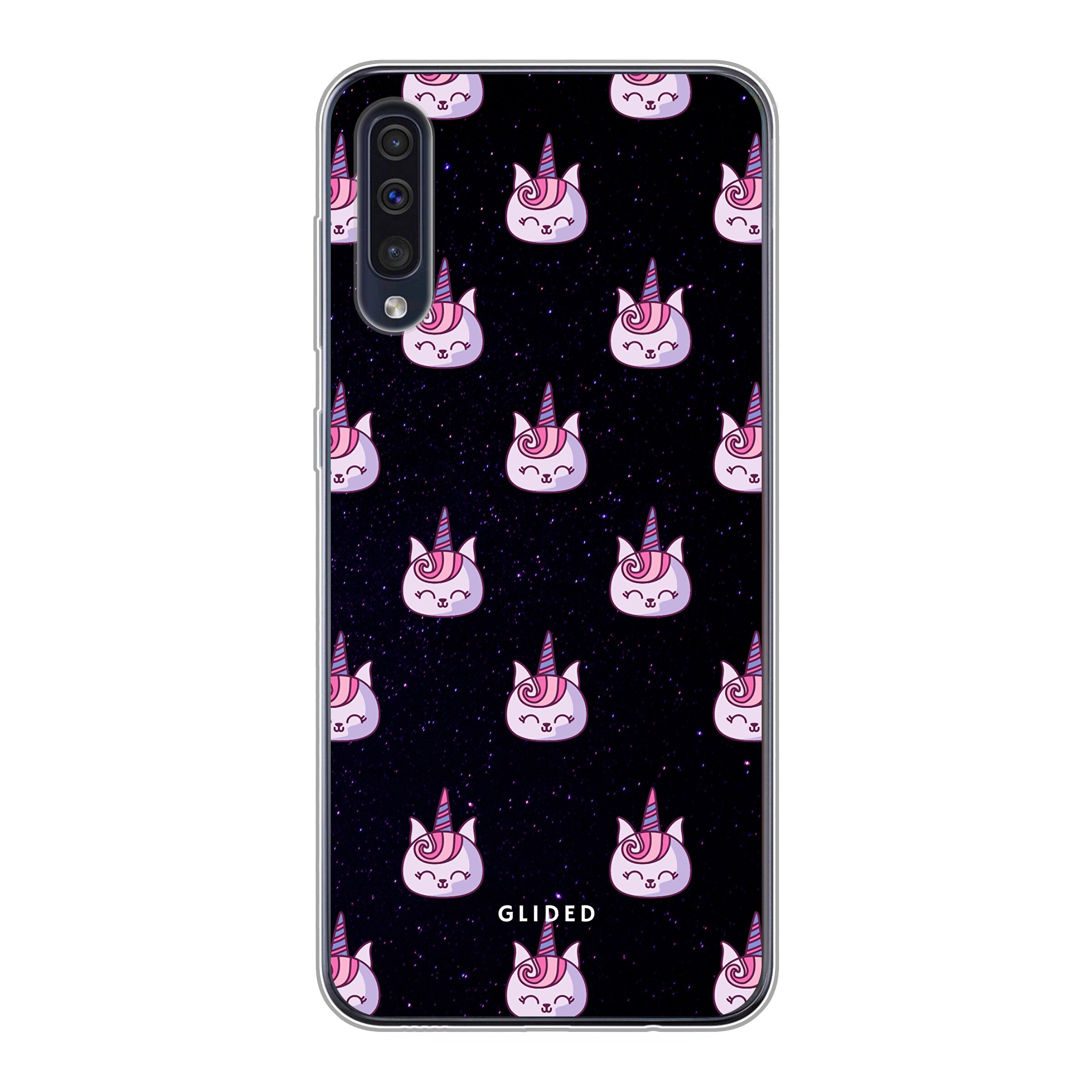Unicorn Meow - Samsung Galaxy A50 Handyhülle - Soft case