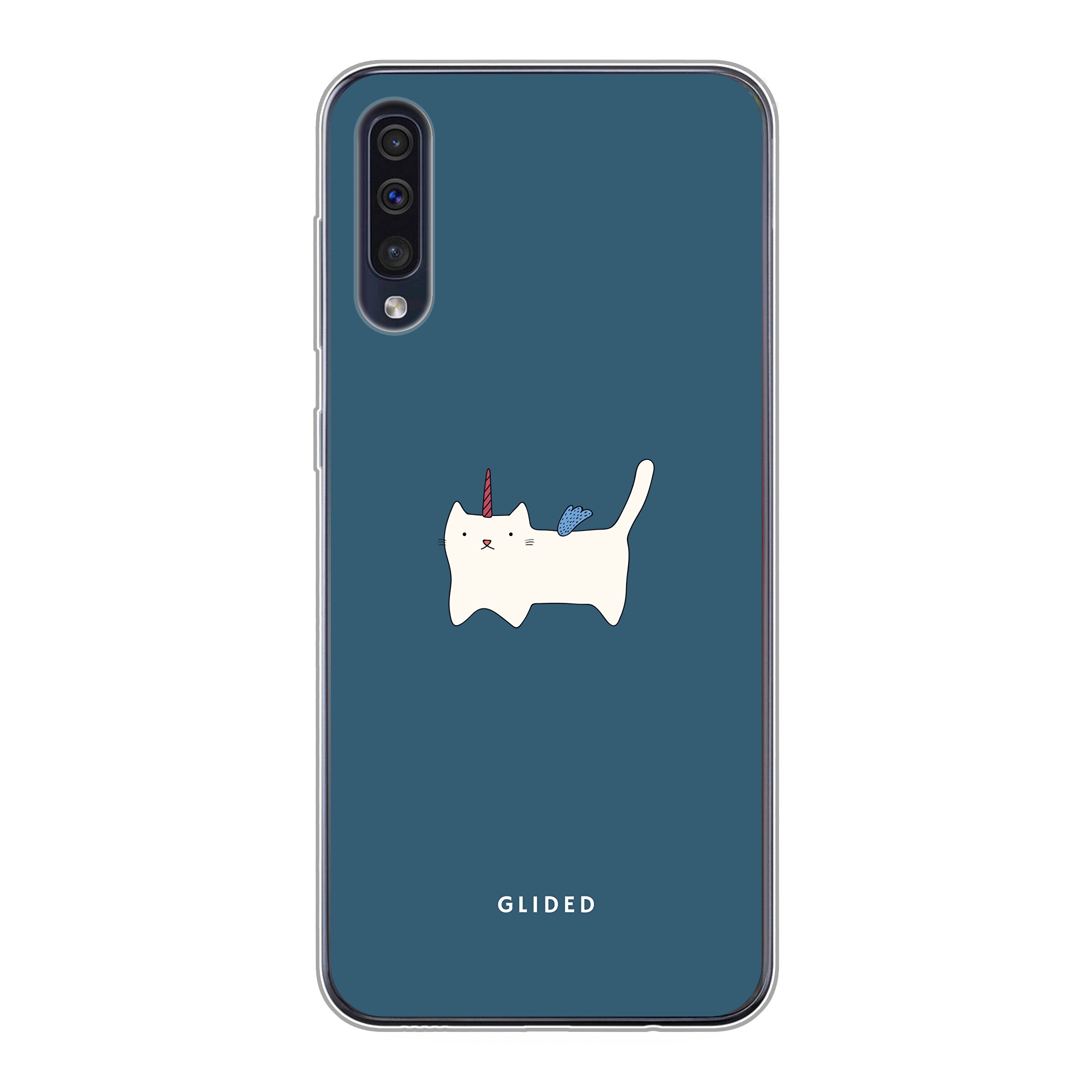 Wonder Cat - Samsung Galaxy A50 Handyhülle - Soft case