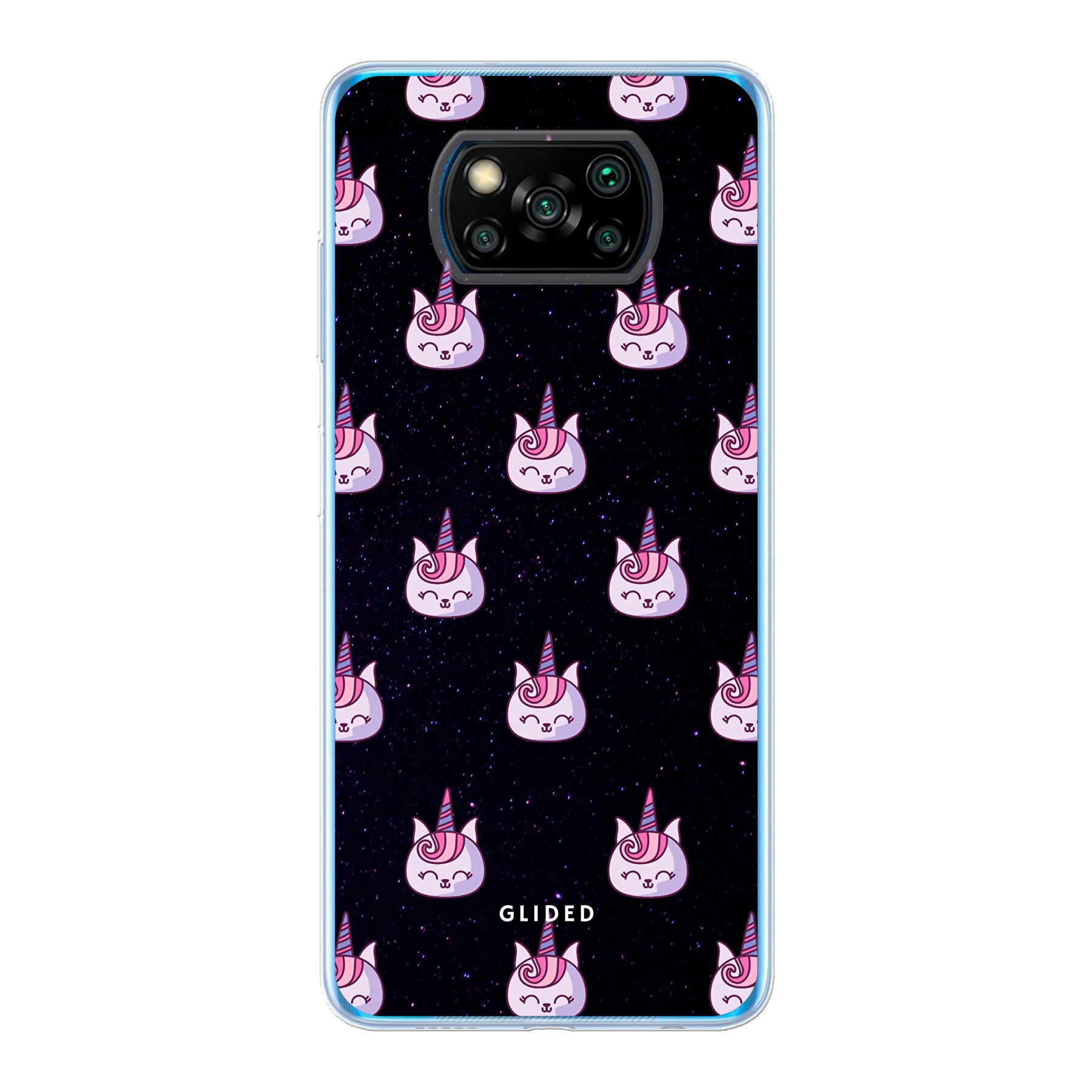 Unicorn Meow - Xiaomi Poco X3 Pro Handyhülle - Soft case