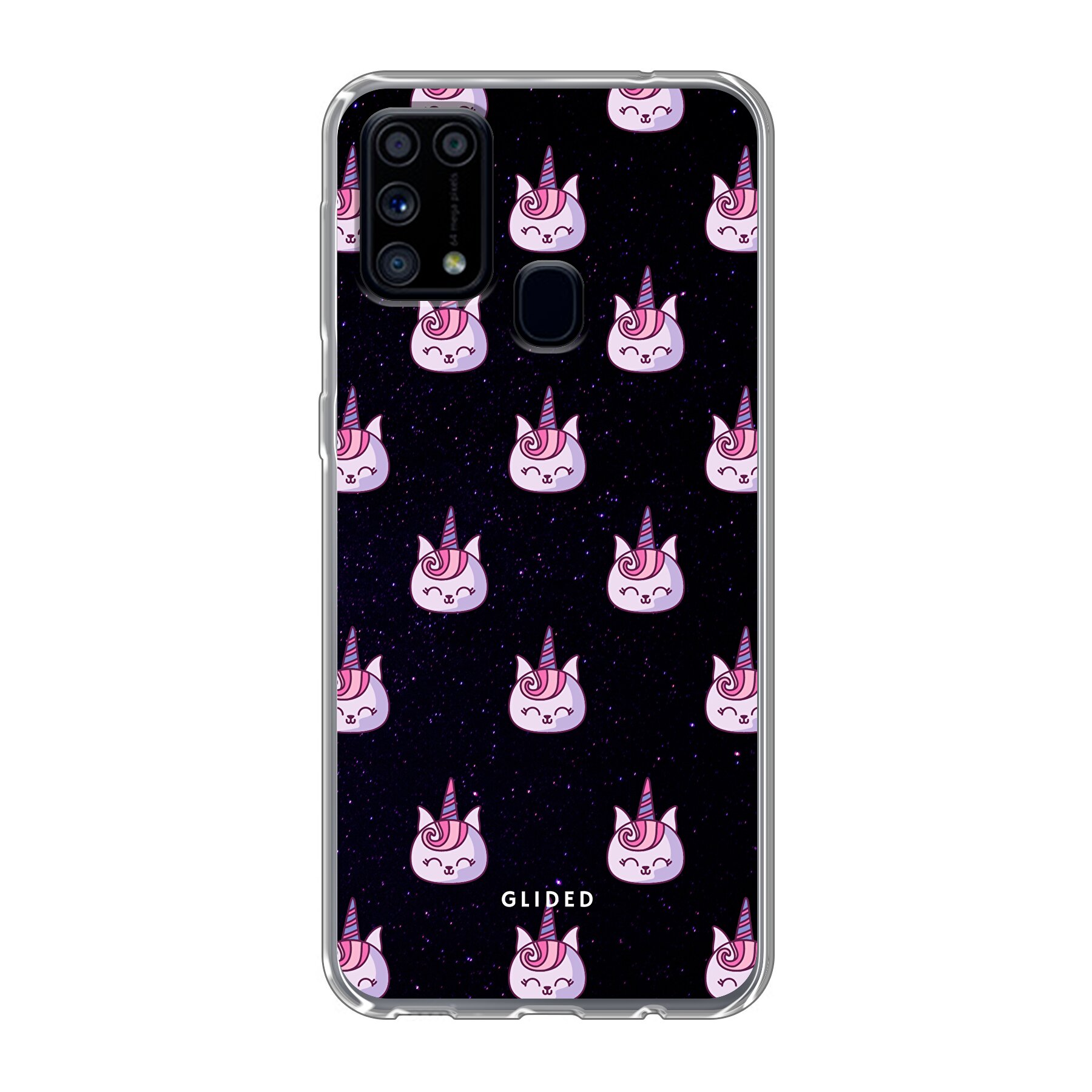 Unicorn Meow - Samsung Galaxy M31 Handyhülle - Soft case