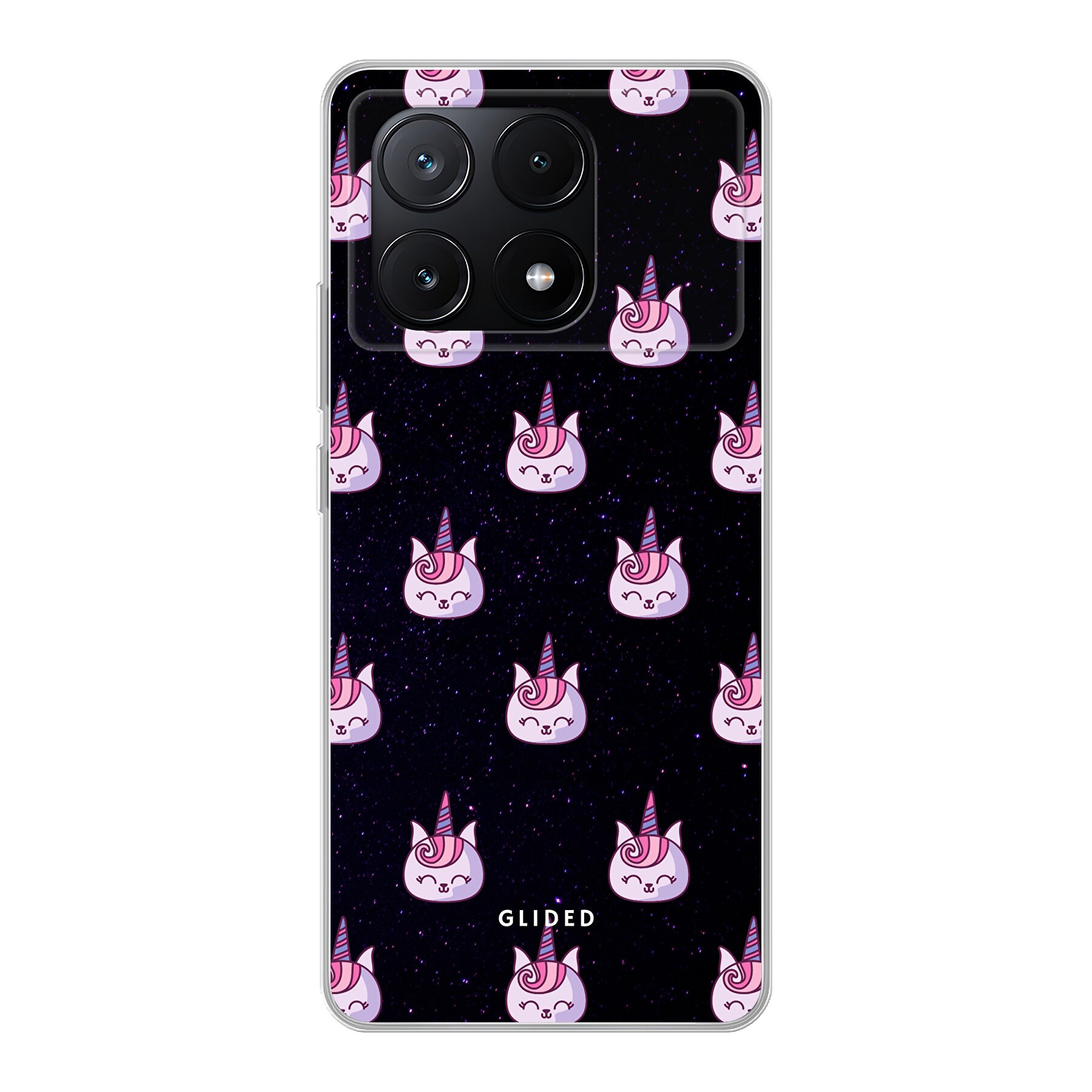 Unicorn Meow - Xiaomi Poco X6 Pro Handyhülle - Soft case