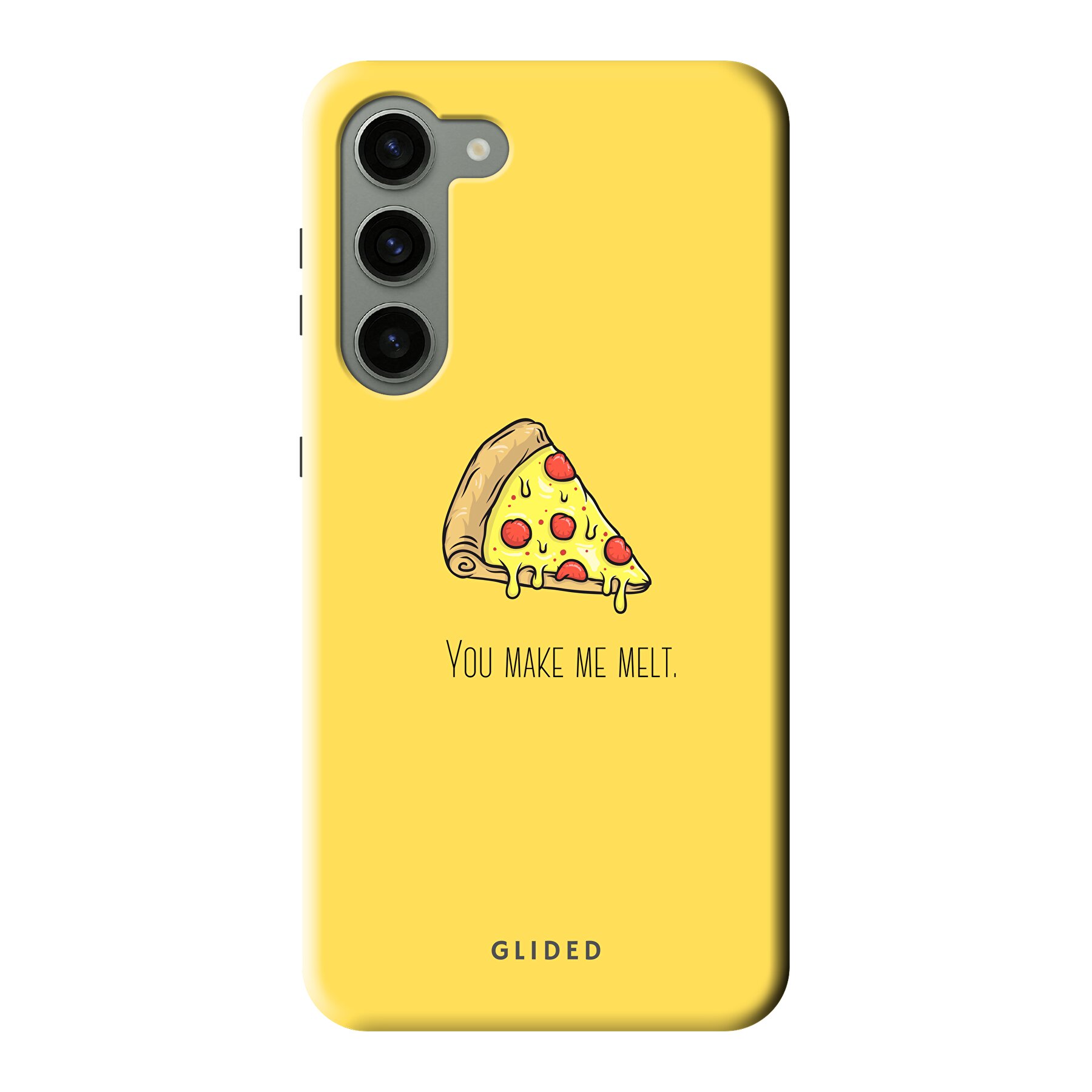 Flirty Pizza - Samsung Galaxy S23 Plus Handyhülle - Soft case
