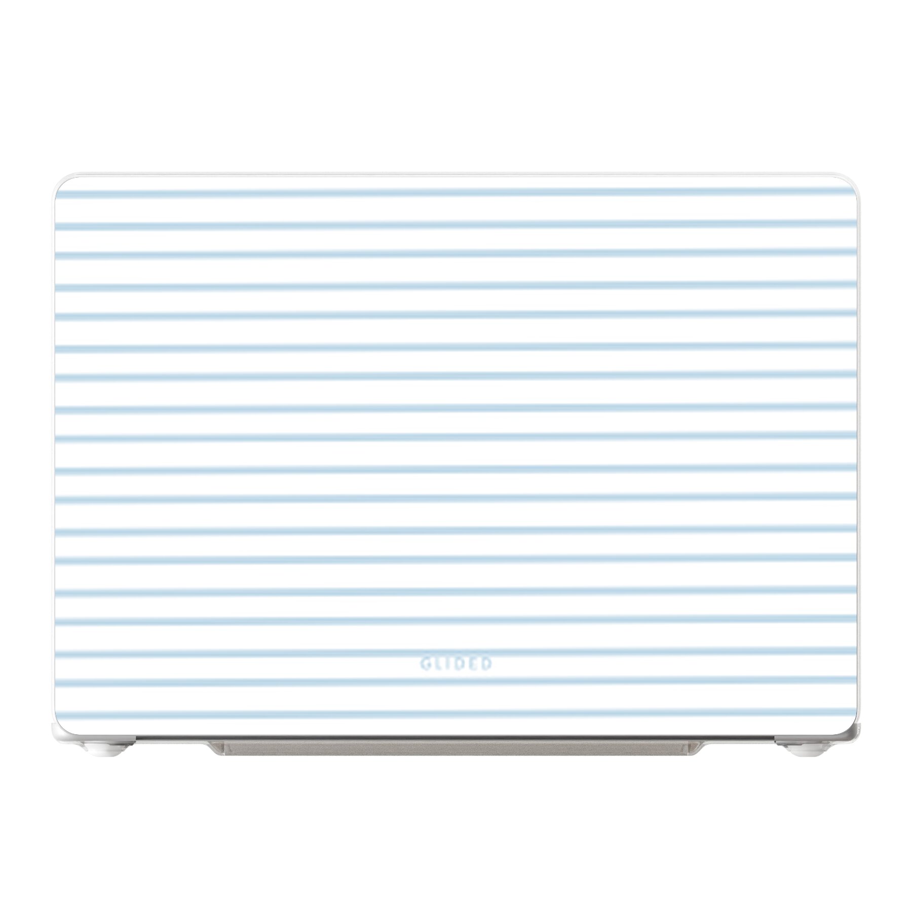 Blue & White Stripes - Macbook Hülle - Apple MacBook Air 15-inch M2 (2023) A2941