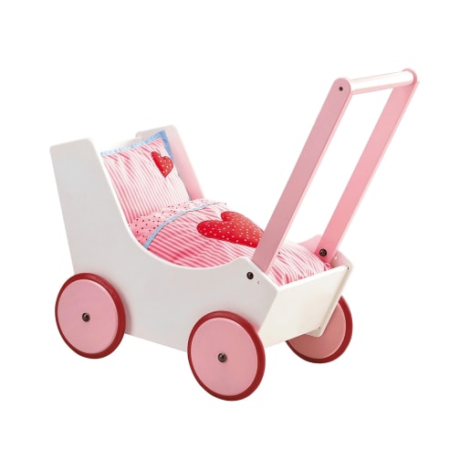Puppenwagen Herzen