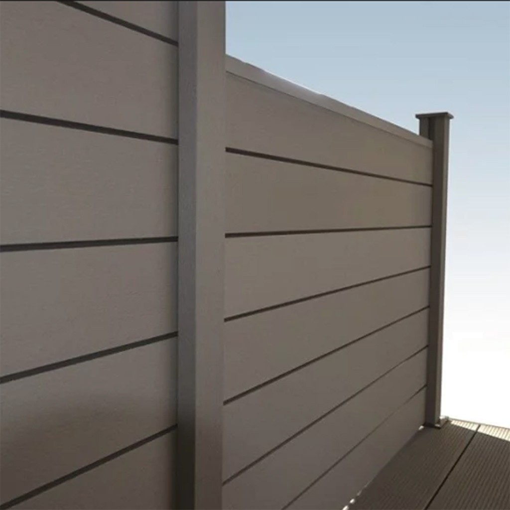 BPC Zaun-Stecksystem , anthrazit 'Pfosten anthrazit 9 x 9 x 200 cm'