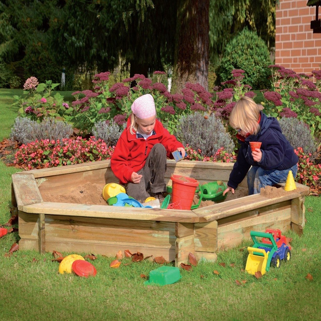 Sandkasten Berni Sechseck ''