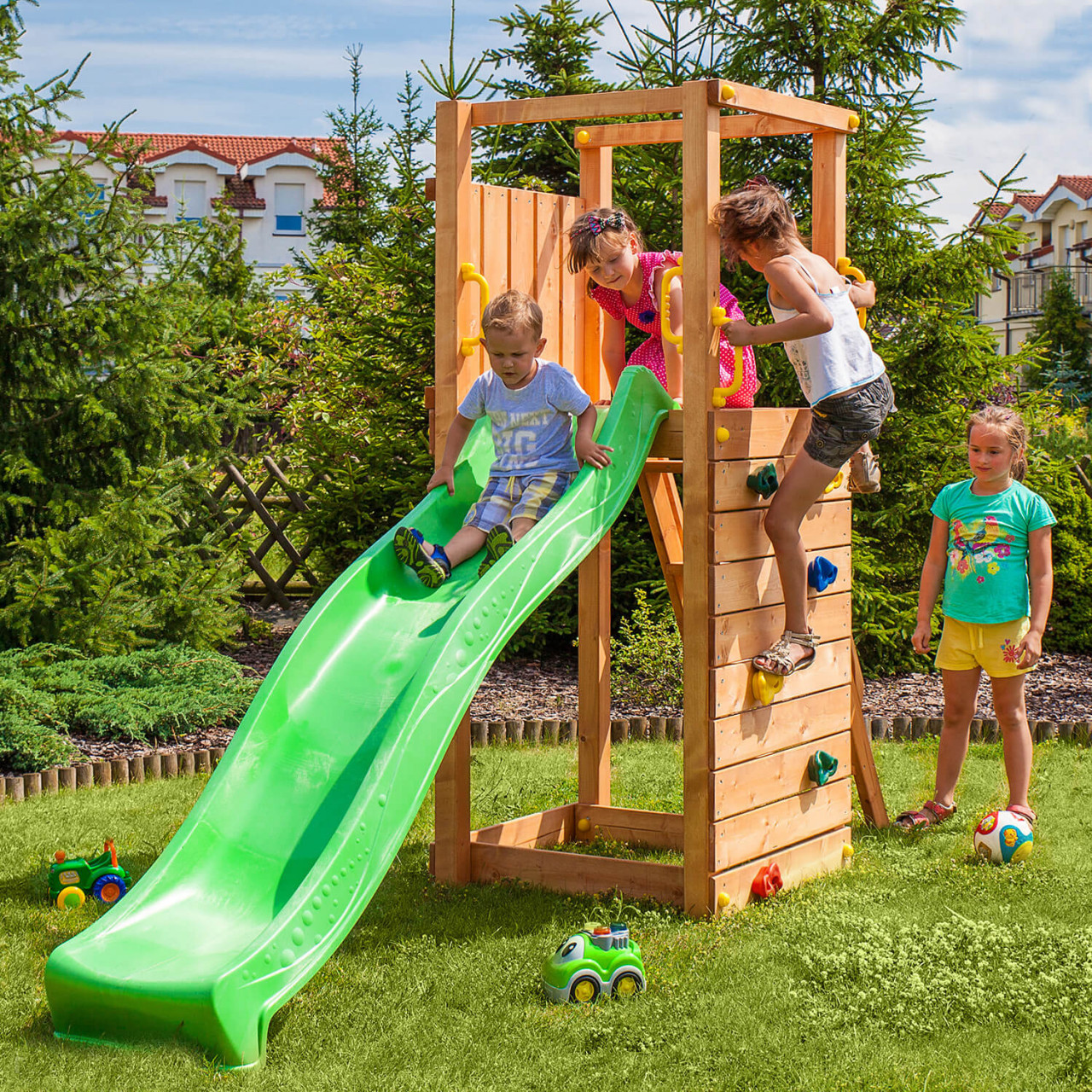 Kletterturm Tiptop,incl. Rutsche ''