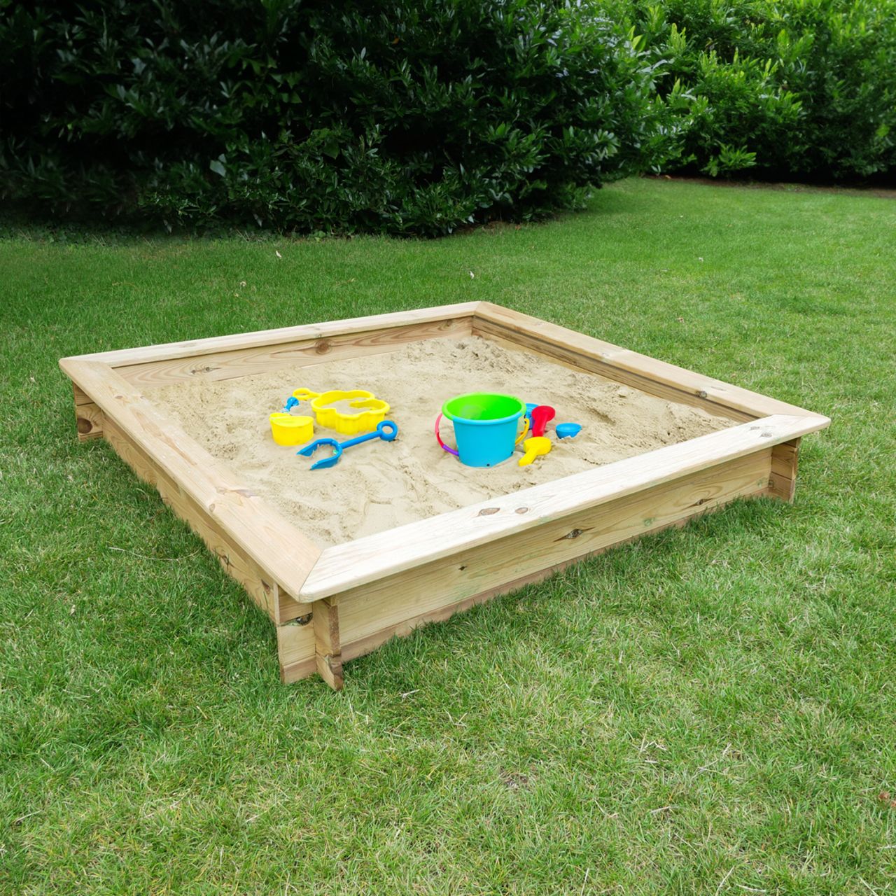 Sandkasten Sandra '120 x 120 x 19,4 cm'