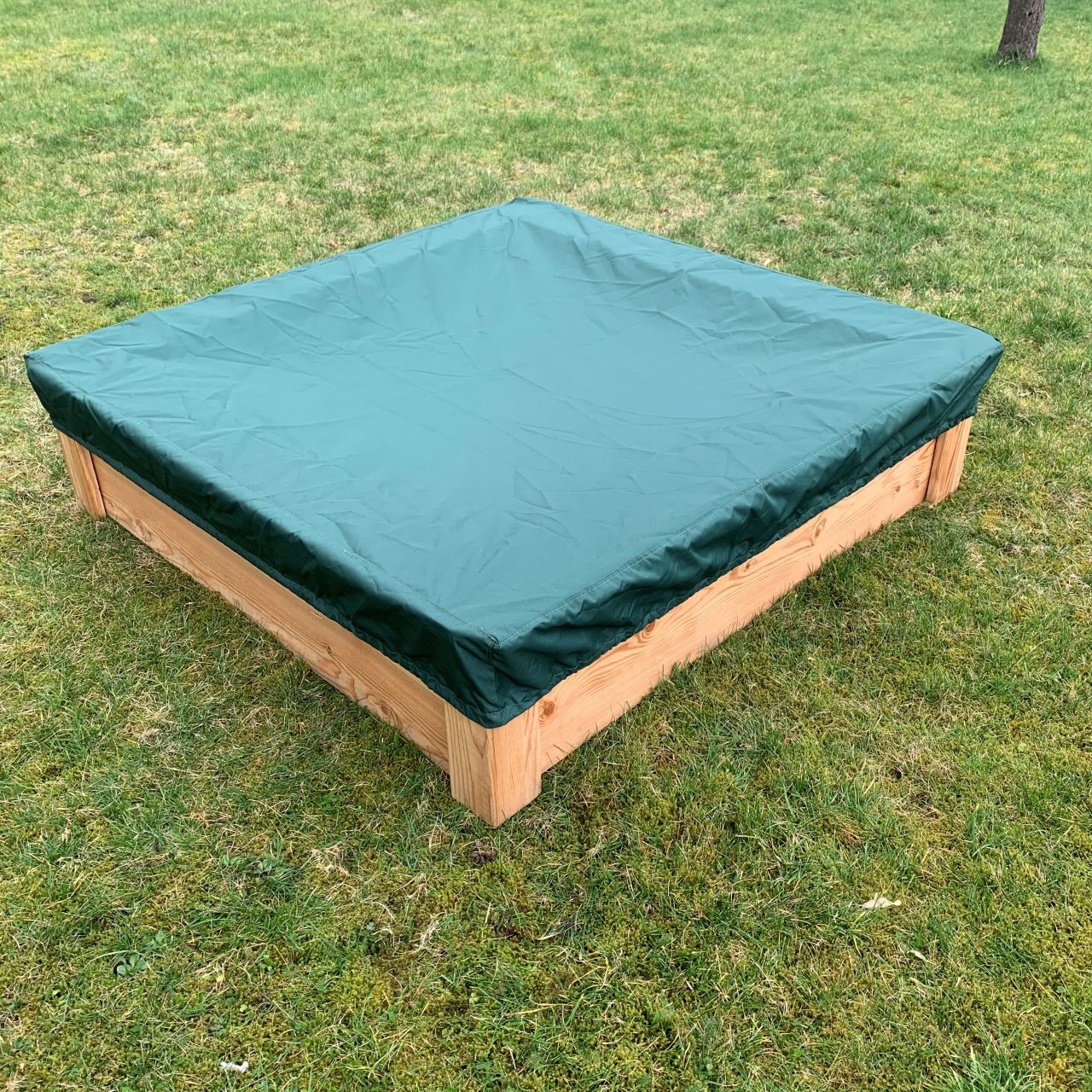 Abdeckplane für Sandkasten '174 x 200 cm, grün'