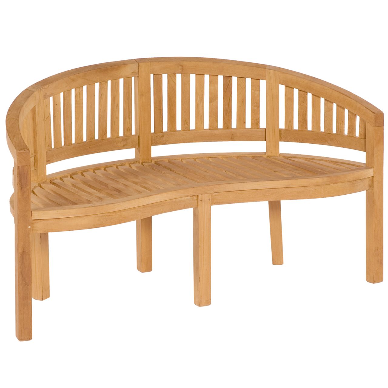 Garten Rundbank Romantica 150 cm, Teak ''
