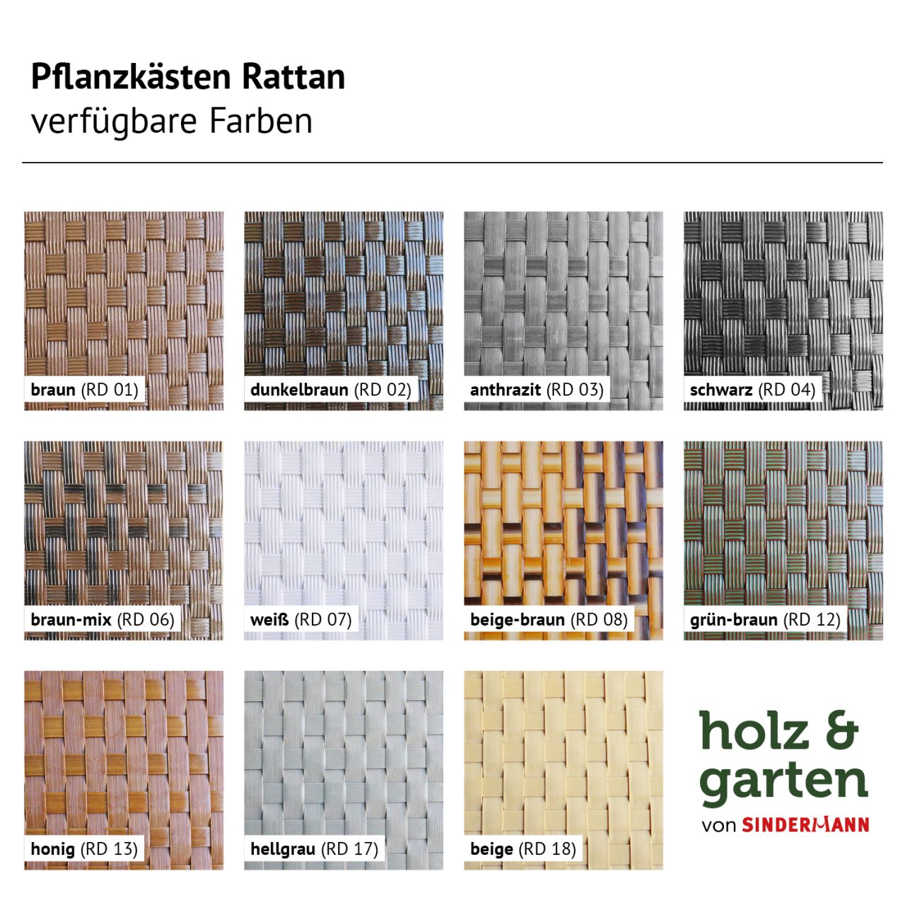 Rattan Band für Zäune 19 x 255 cm 'honig'