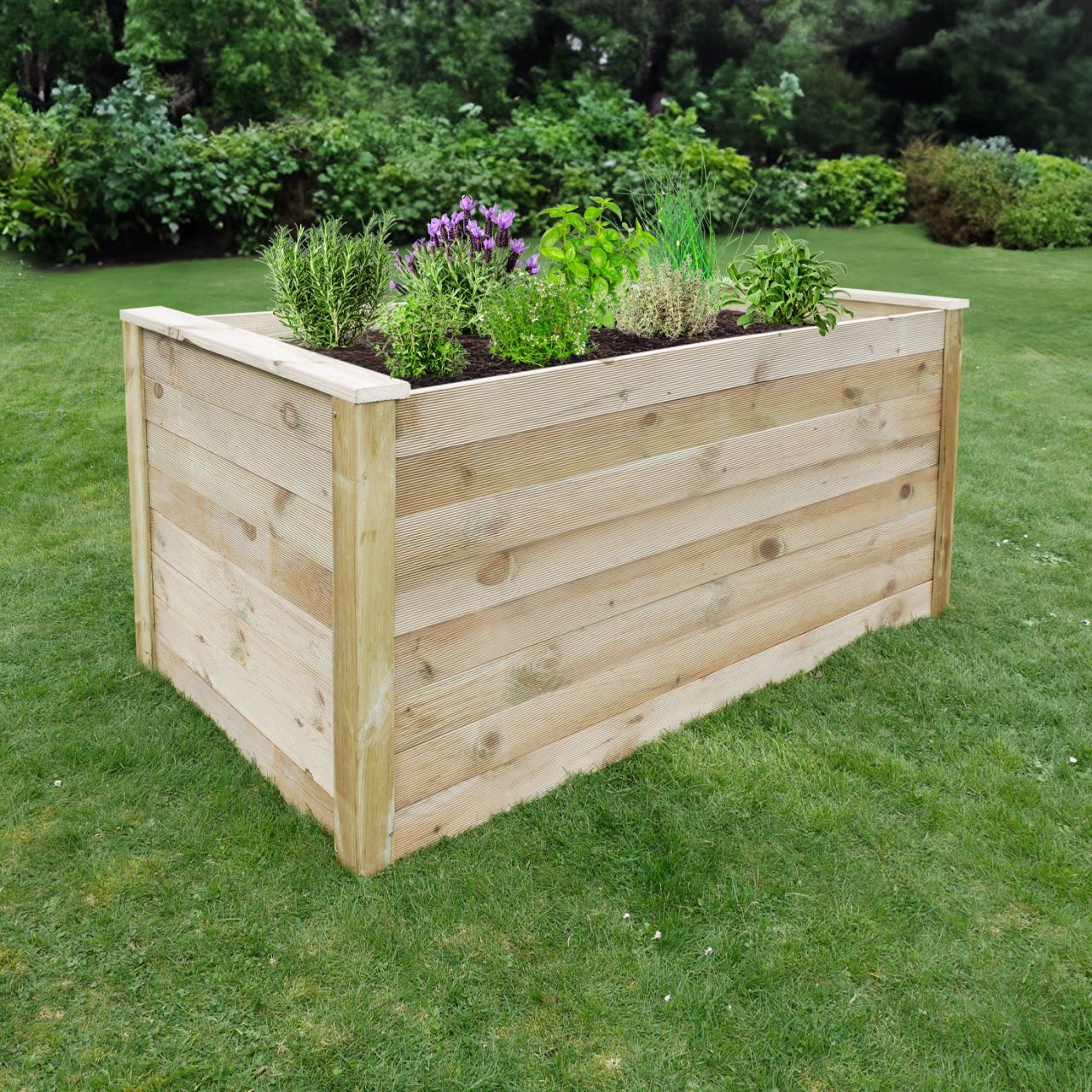 Hochbeet Romain 180 x 100 x 80 cm, Kiefer kesseldruckimprägniert ''