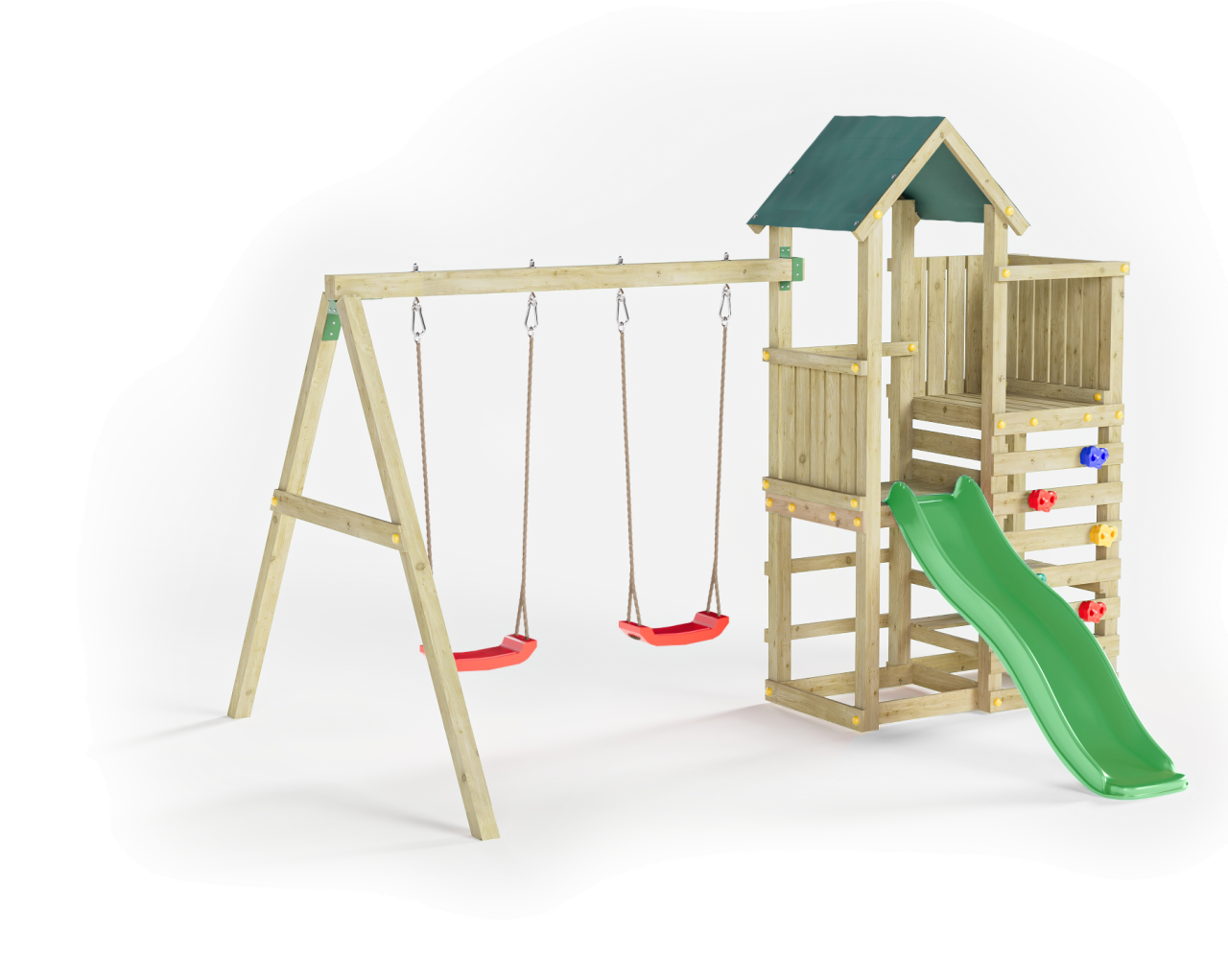 Schaukel - Spielturm, Chester, 336 x 310 x 245 cm ''