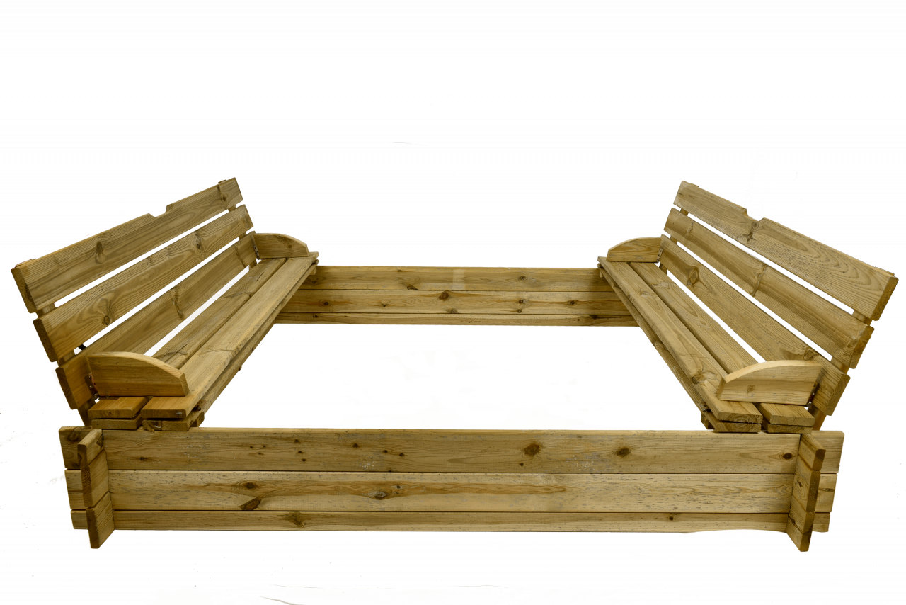 Sandkasten Ben '120 x 120 x 19,4 cm'