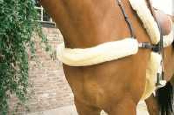 CHRIST Vorderzeugbezug Lammfell 75 cm, mit Klettverschluß