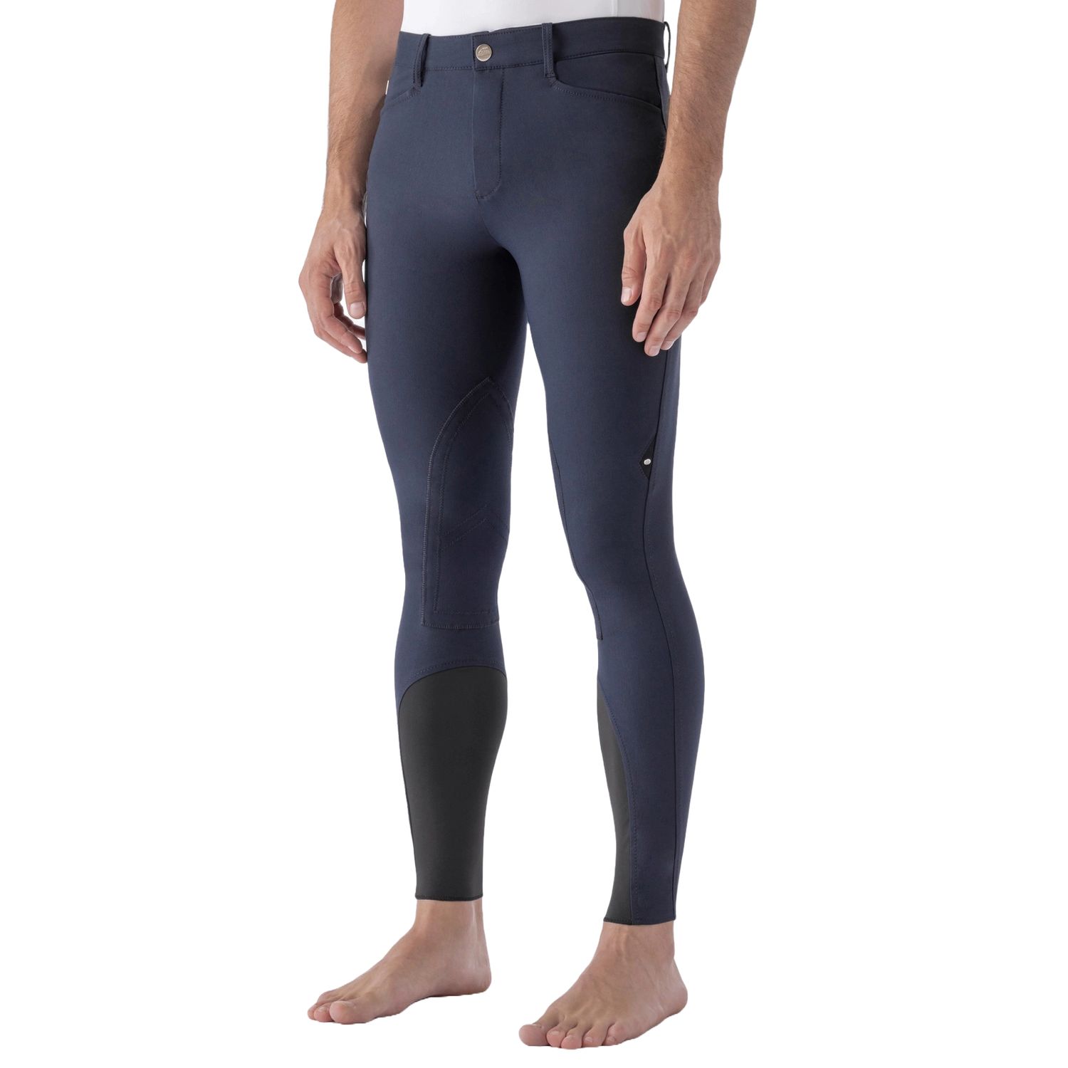 Equiline Herren Reithose Kniebesatz Grafton Mikrofaser