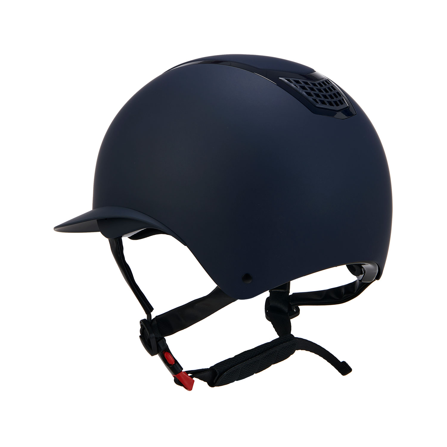 Equestro Eclipse Plain Mat Wide Visor Reithelm