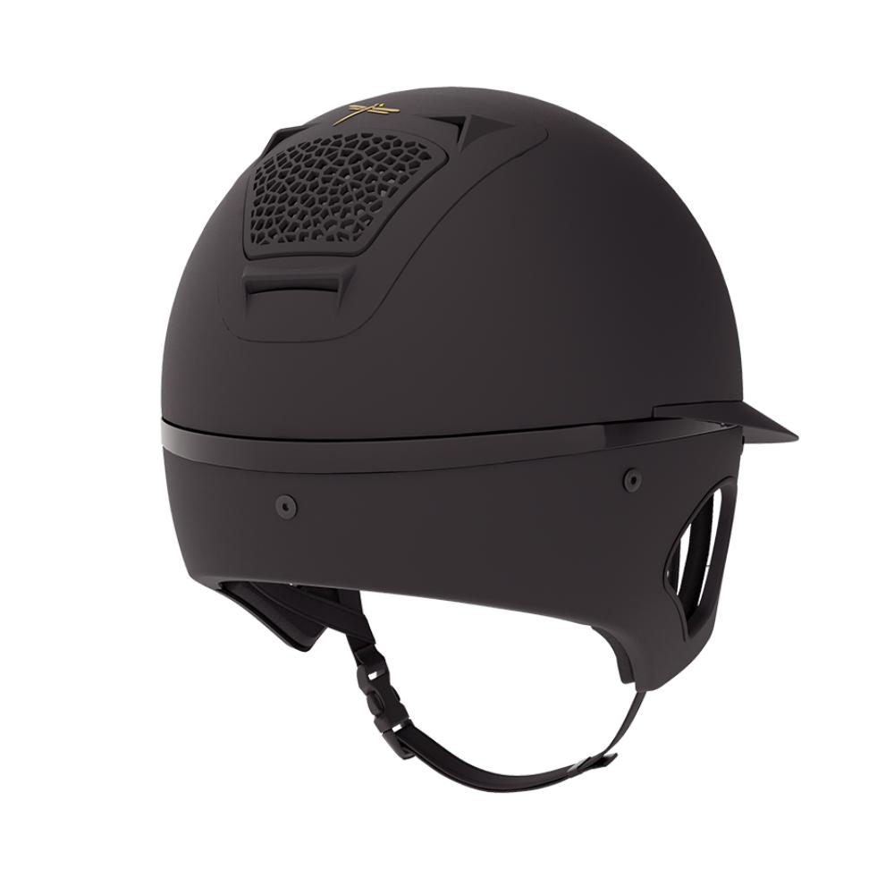 Freejump Voronoi Matt mit Schläfenschutz Reithelm