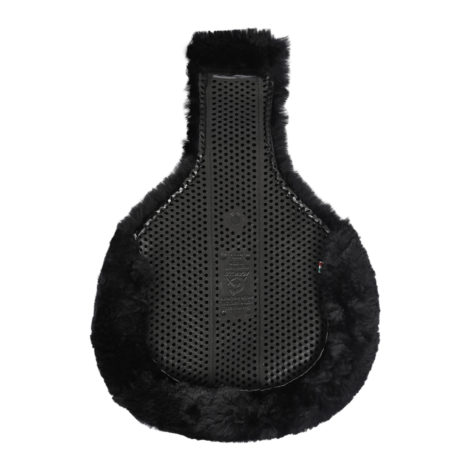 Acavallo Gel Pad Keywhole Lammfell komplett