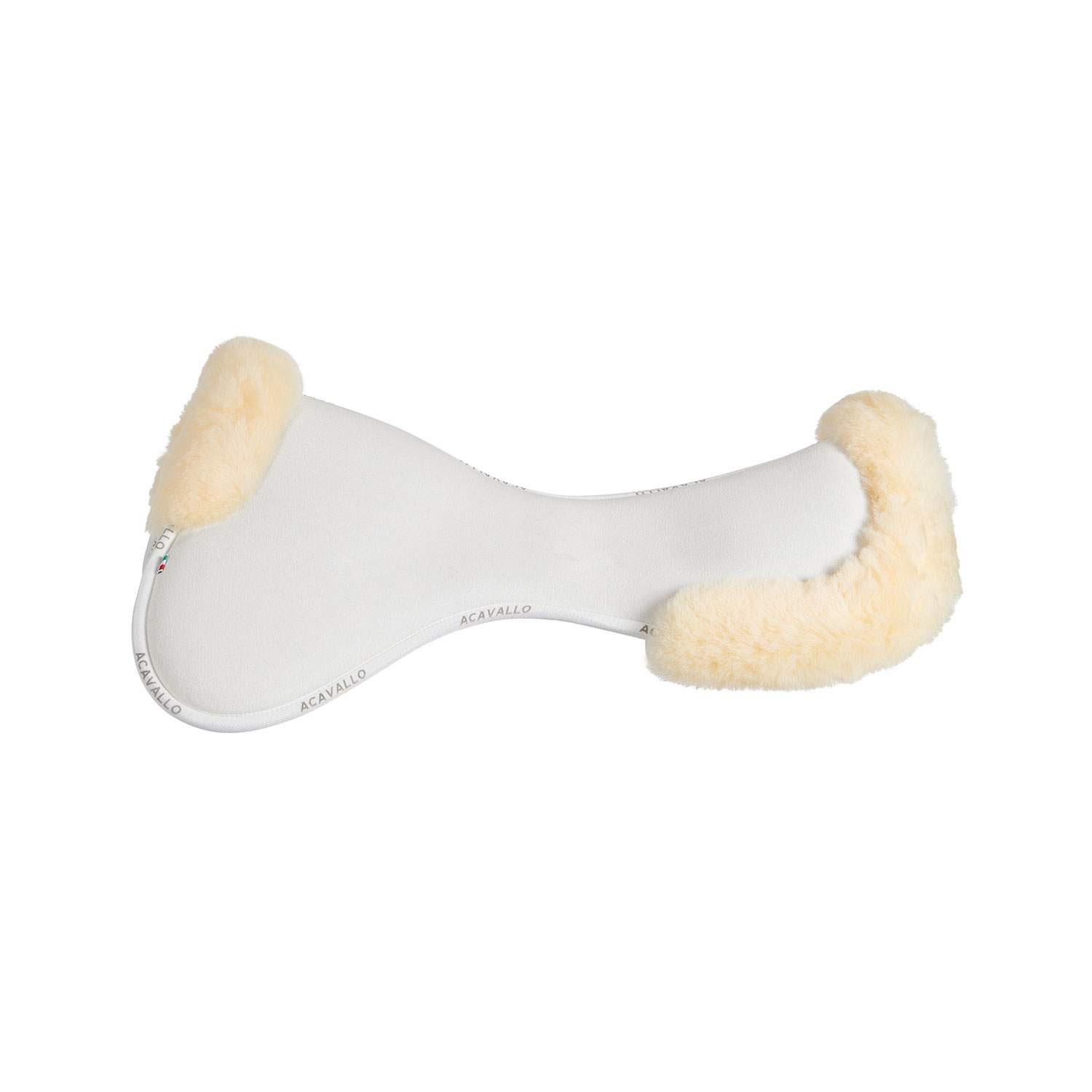 Acavallo CC Memory Foam Half Pad mit Lammfell
