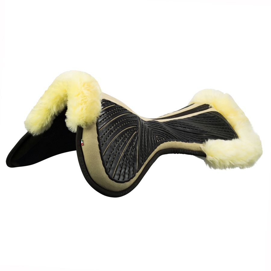 Acavallo CC Gel & Memory Foam Half Pad Lammfell
