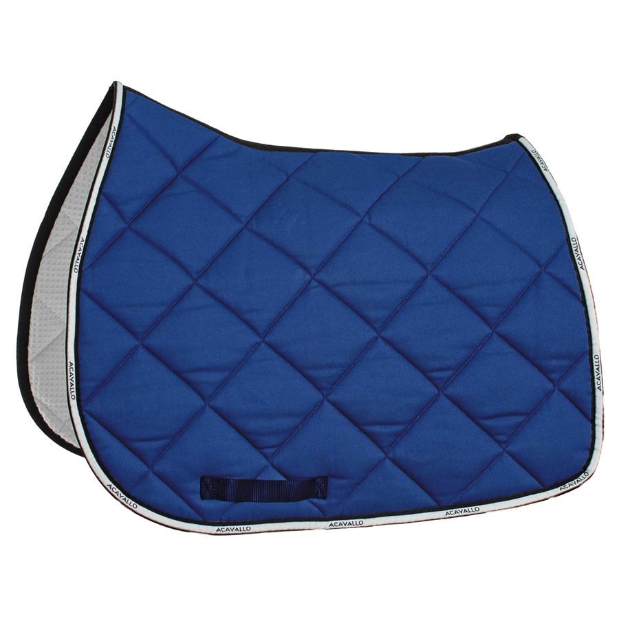 Acavallo Plain Cotton Square Schabracke Springen