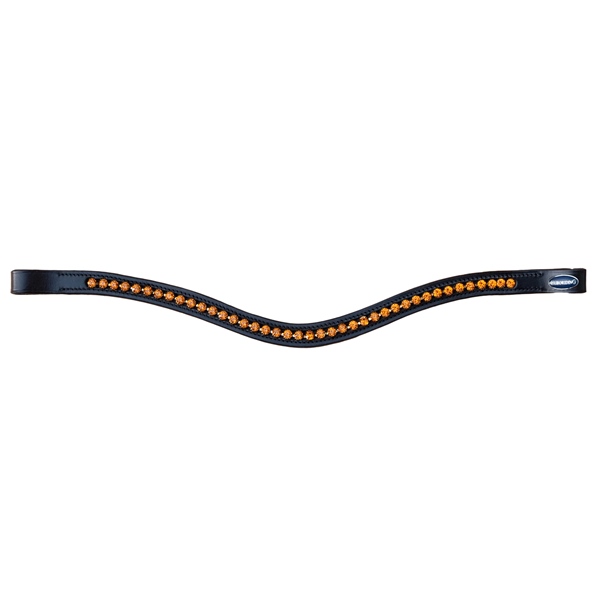 Euroriding Stirnband Glitzer Curved