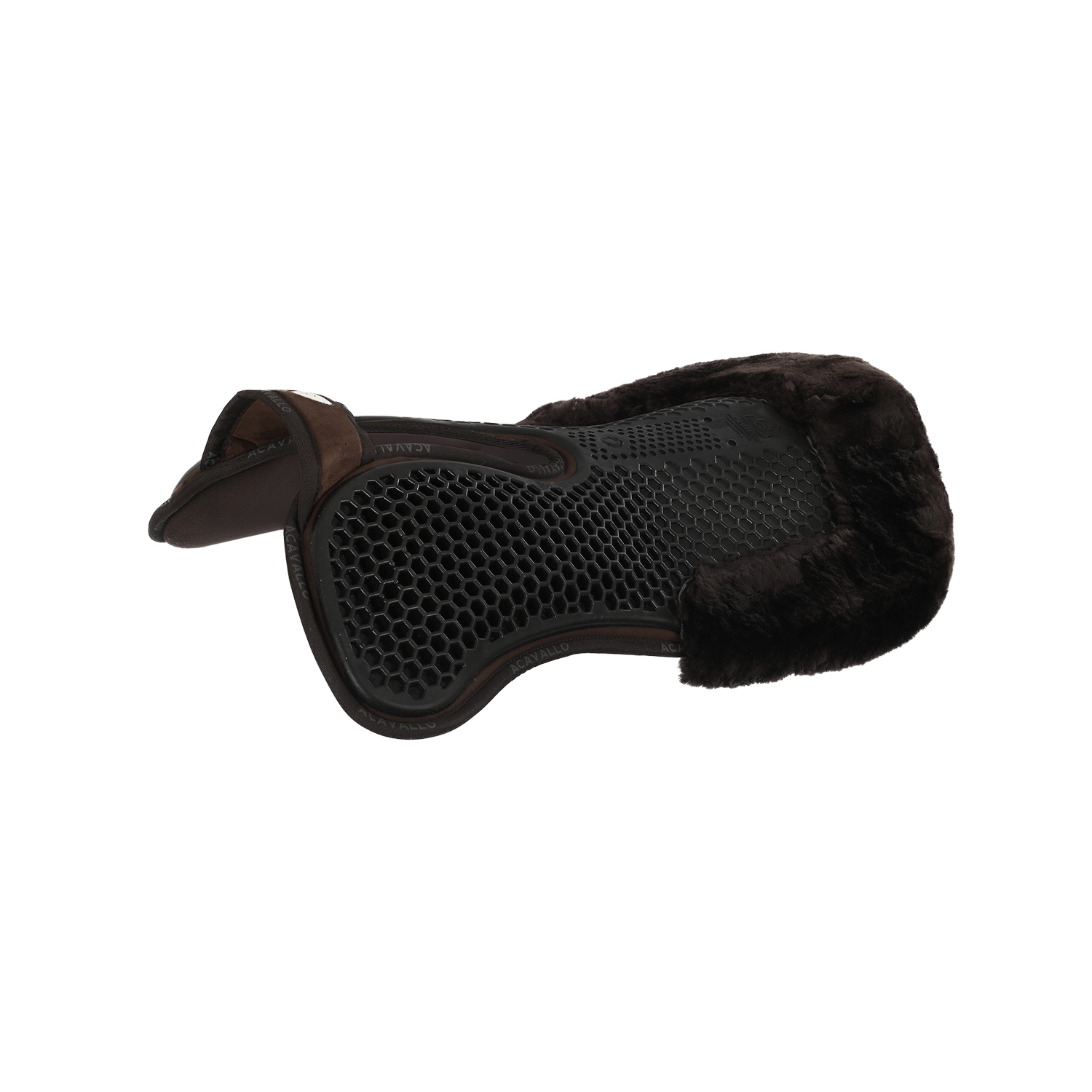 Acavallo Widerristfrei Hexa Memory Lammfell hinten