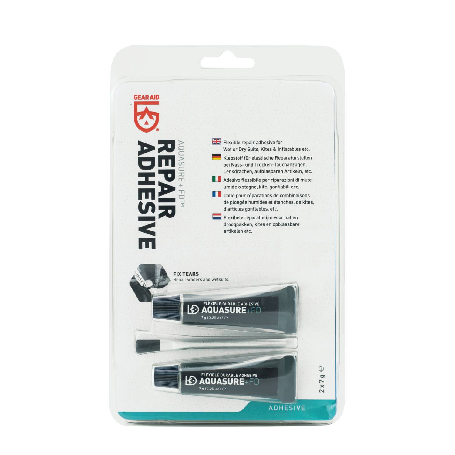Gear Aid Klebstoff Elastisch AquasureFD 2 x 7g