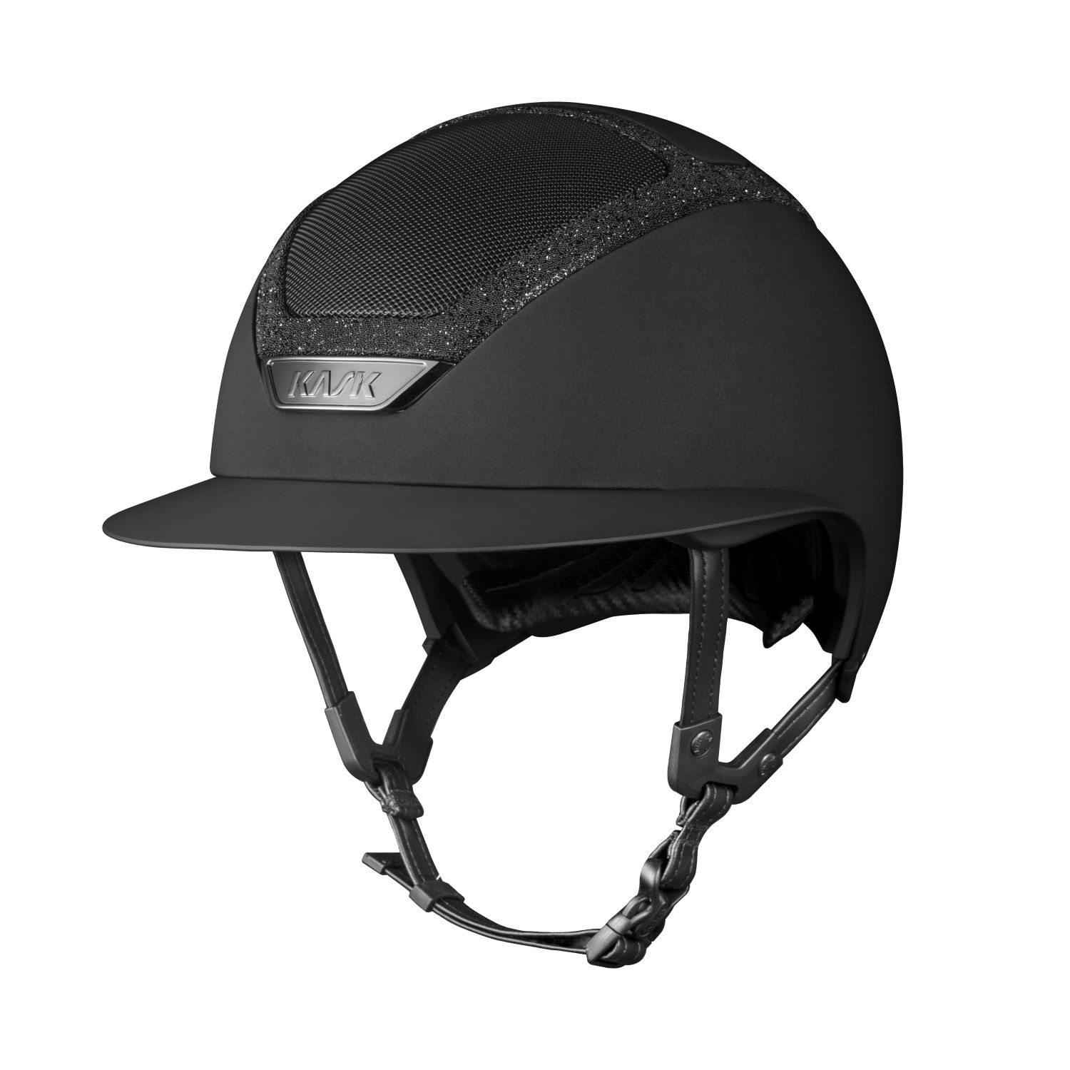 KASK Star Lady Chrome Swarovski Frame Reithelm inkl. Liner
