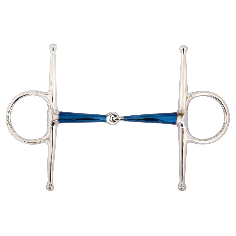 BR Knebeltrense Sweet Iron einfach gebr. 14mm curved