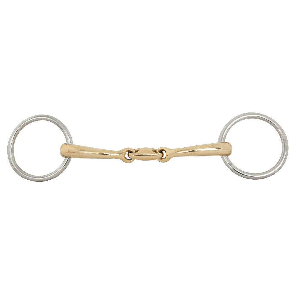 BR Unterlegtrense Soft Contact doppelt gebrochen 10mm curved